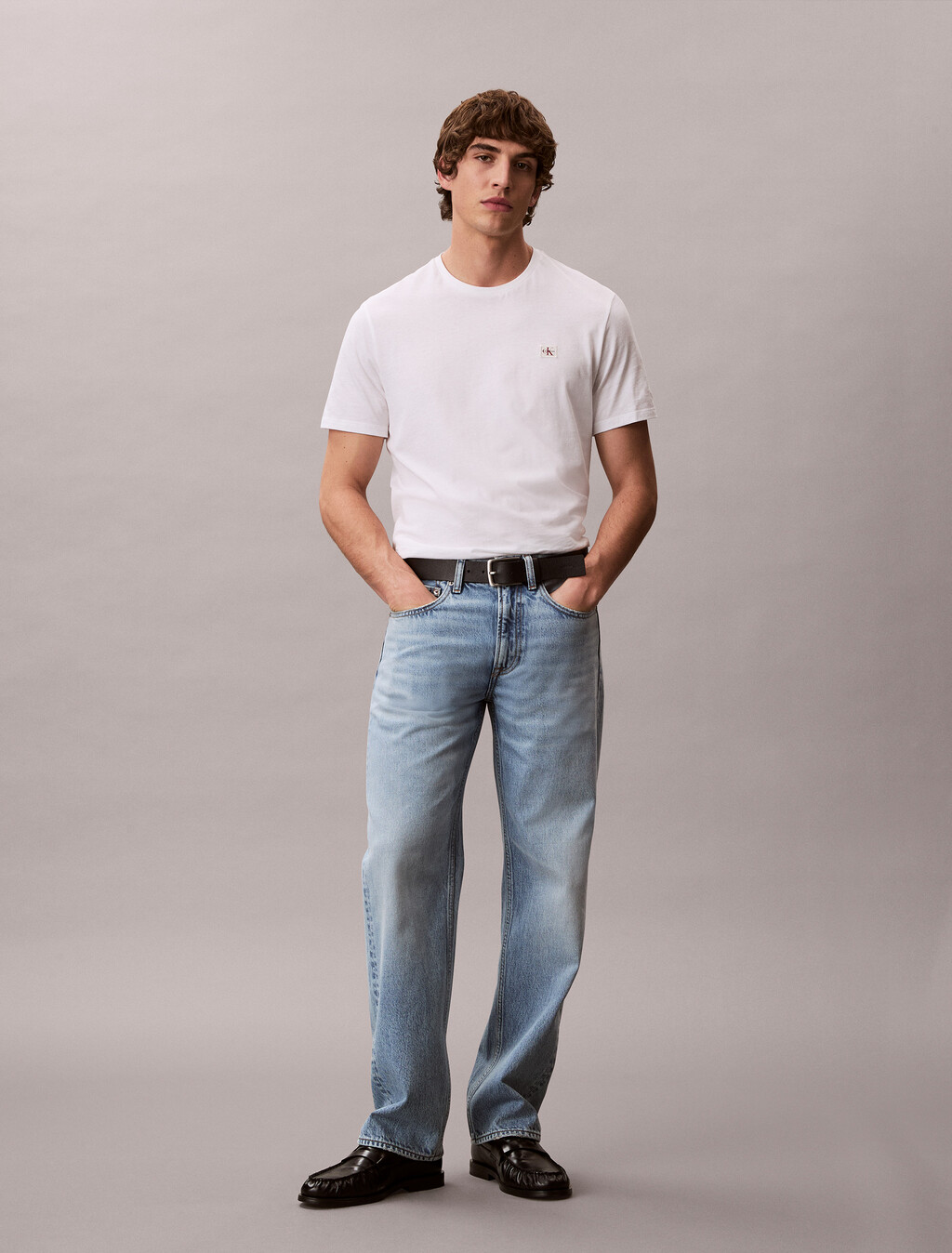 90er-Jeans mit geradem Bein