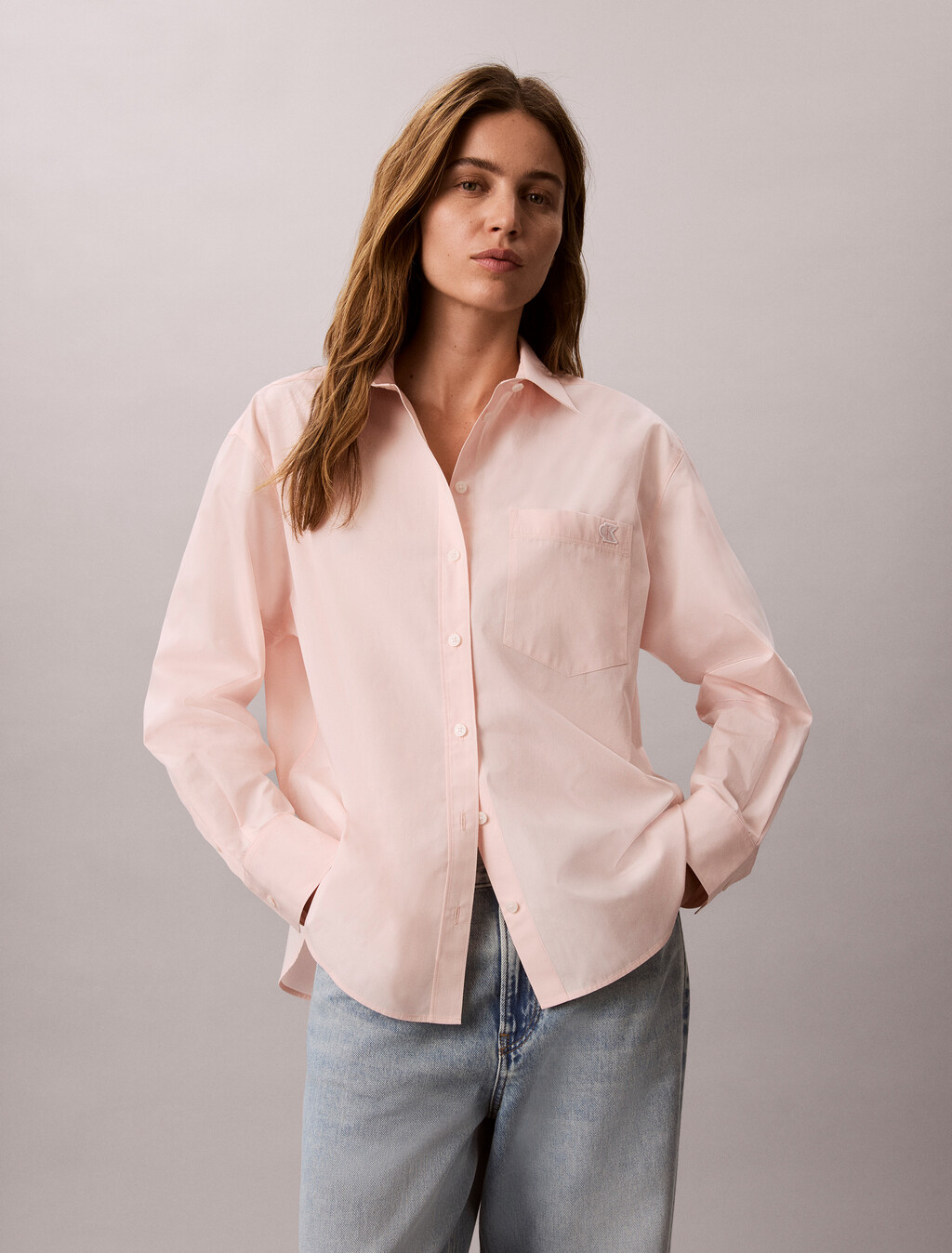 Lässiges Cotton-Poplin-Hemd