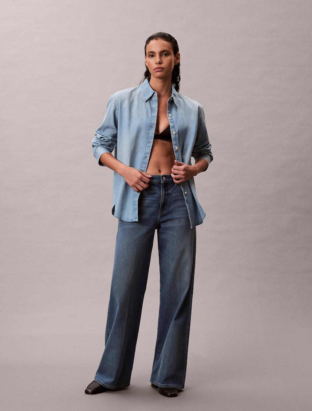 Weite Bein 37,5 Jeans