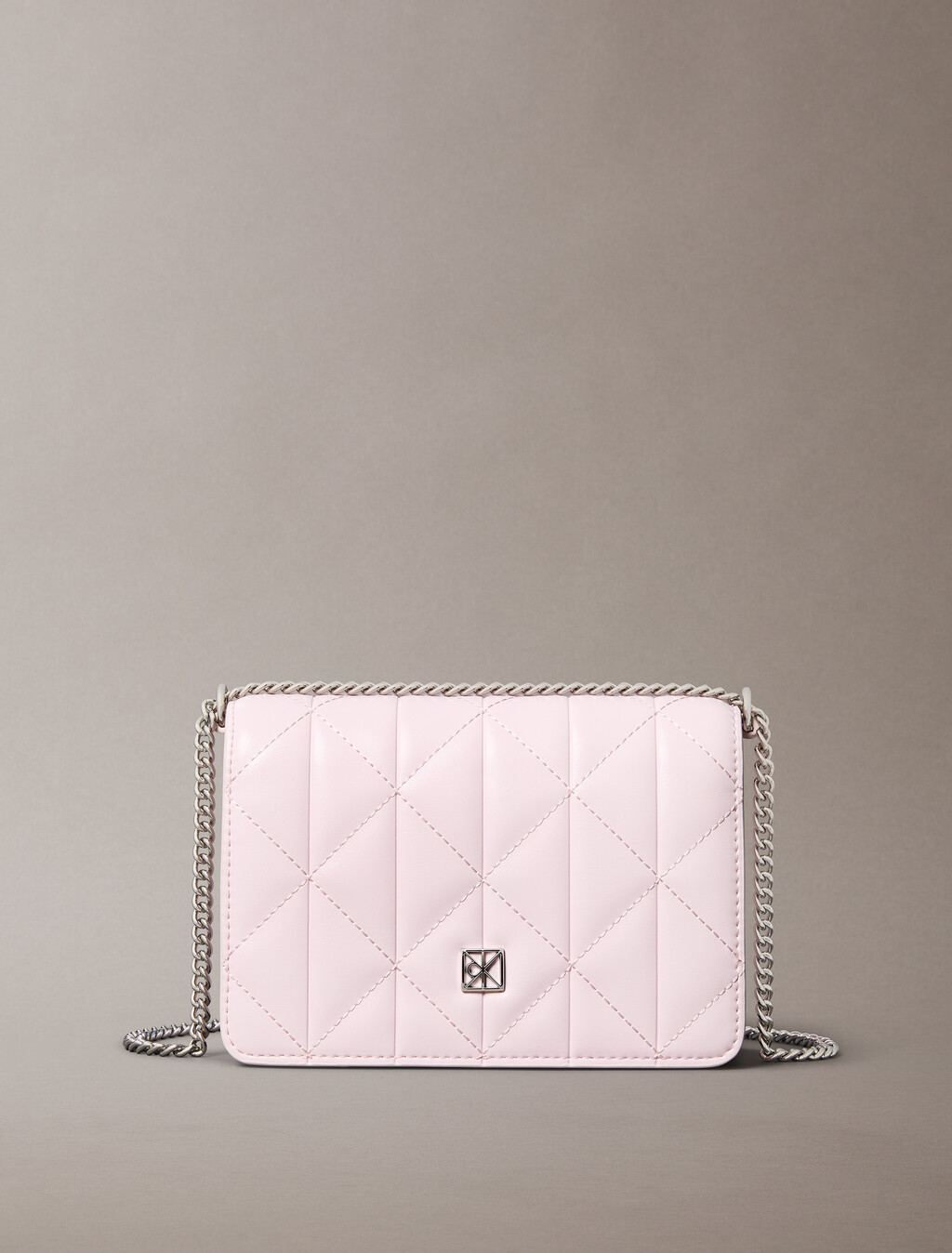 Quilted Emblem Logo Mini Bag