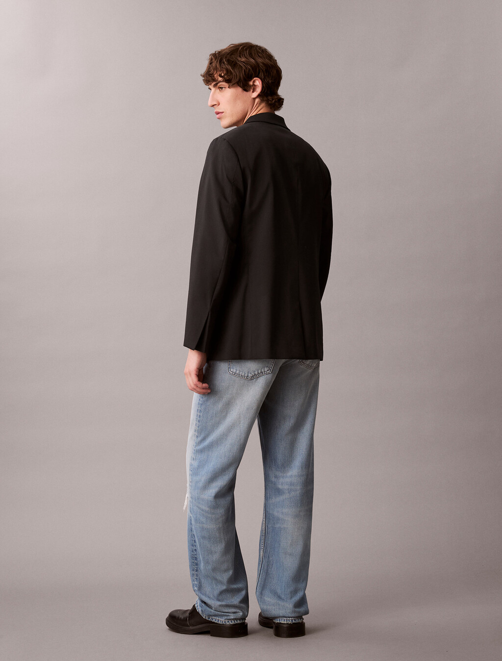 Tencel-Mix 90er gerade Jeans
