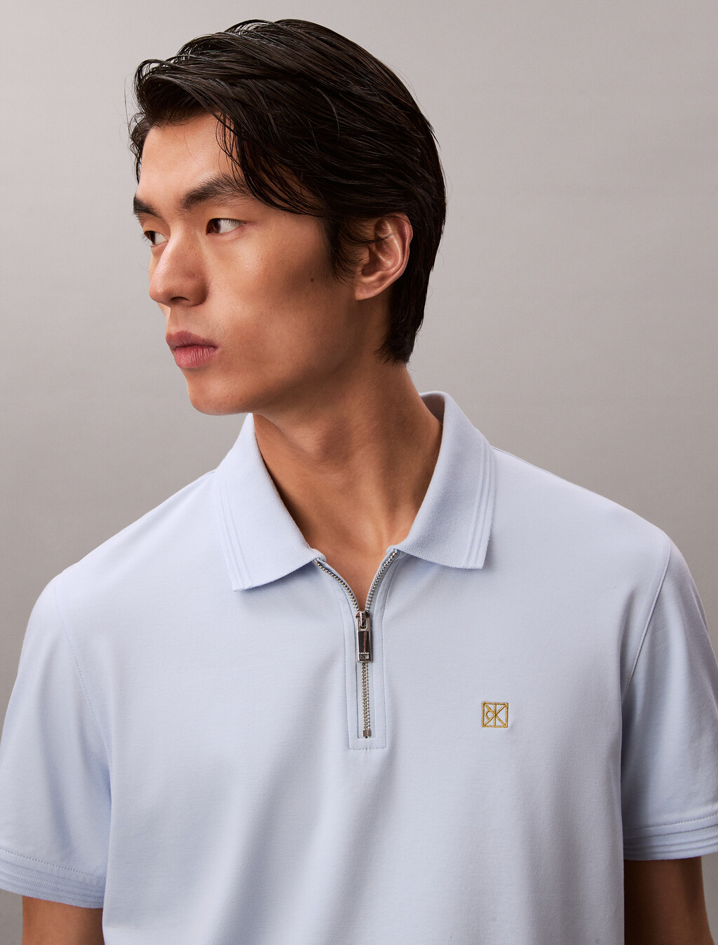 Neujahrsfest CK Emblem Slim Polo