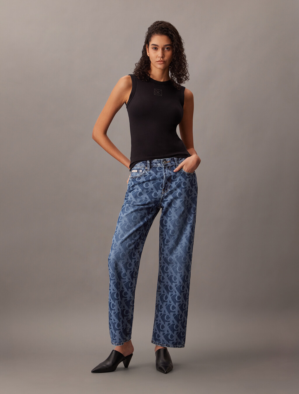 Signature 90er-Jeans mit geradem Schnitt von CK