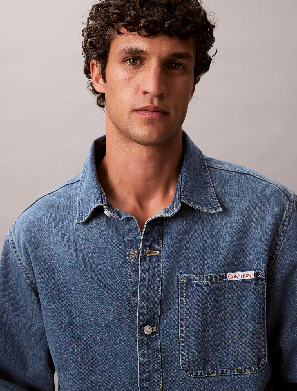 90er-Jahre CK Vintage Overshirt