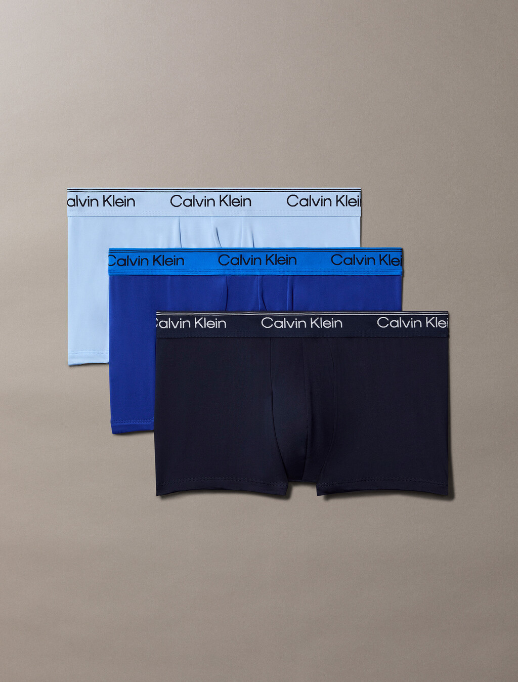 3er-Pack Low-Rise-Boxershorts - Mikrofaser-Stretch
