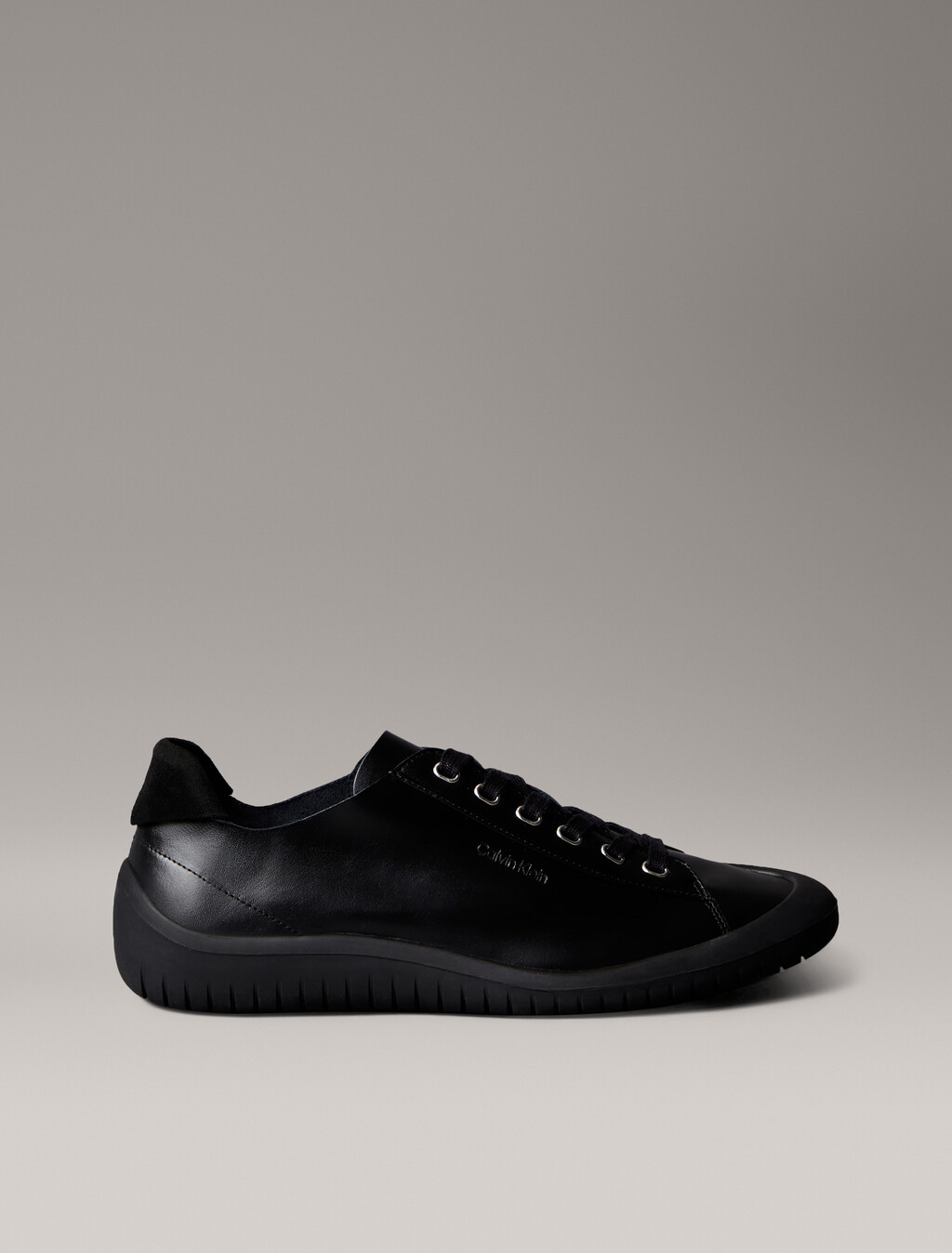 Glattes Leder Hybrid-Sneaker