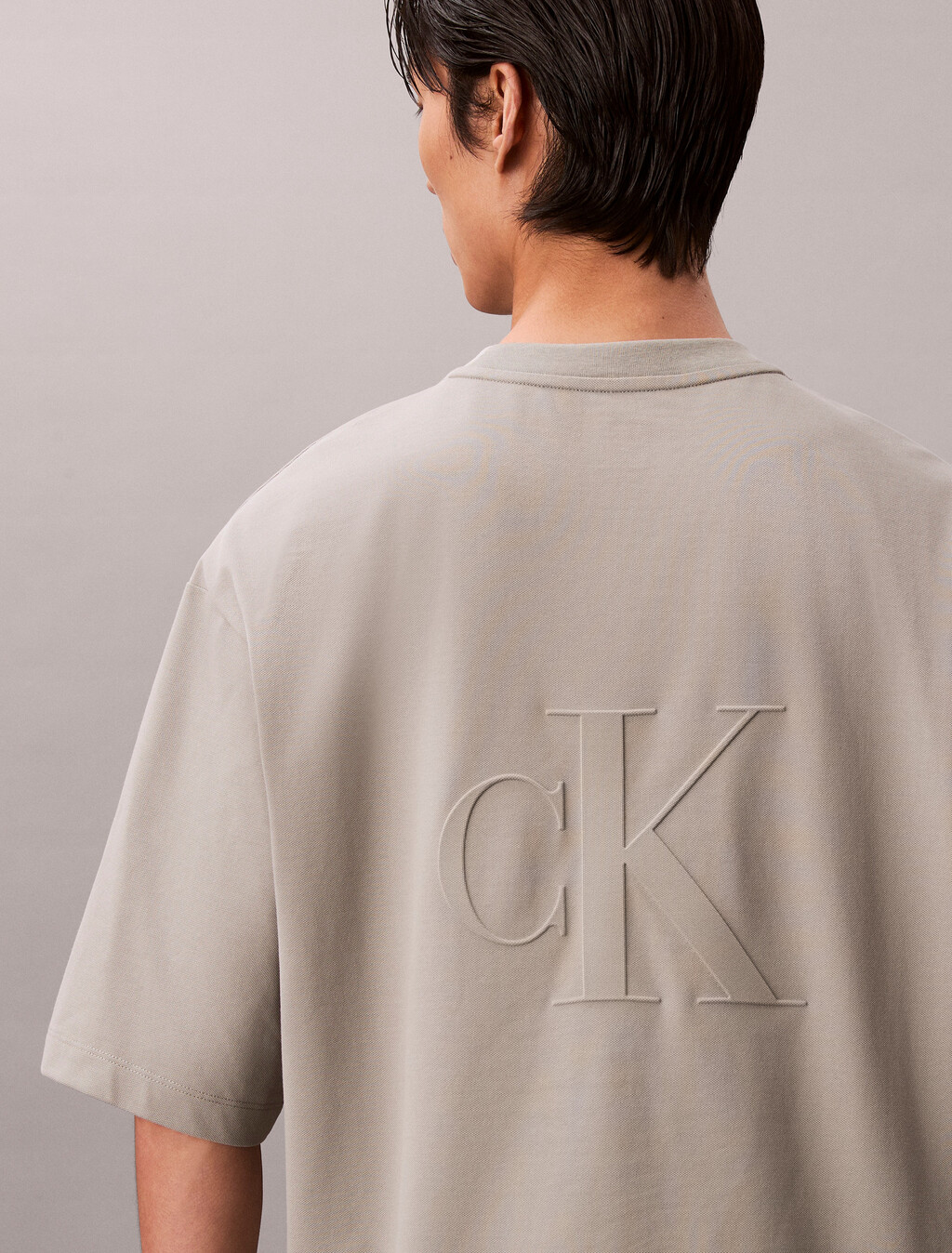 Geprägtes Monogramm-Kühlpique-Lässiges T-Shirt