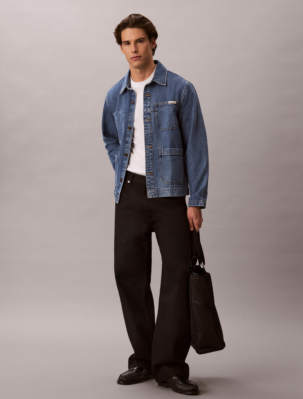 Leichtes Eco Cool Denim Hemdjacke