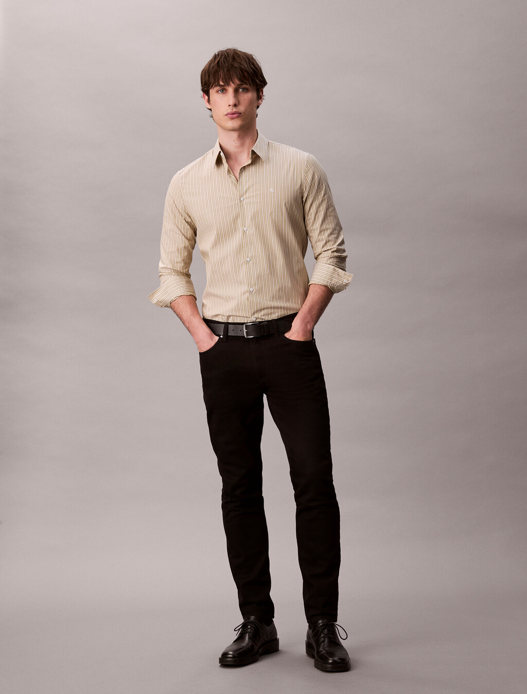 Slim Taper Thermal Jeans