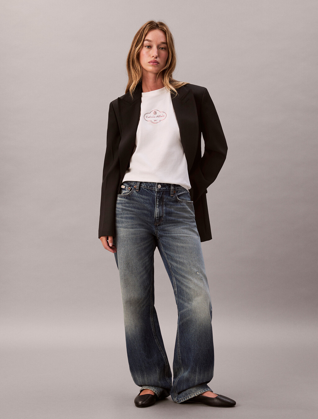Cocktail Logo Graphic Boxy T-Shirt