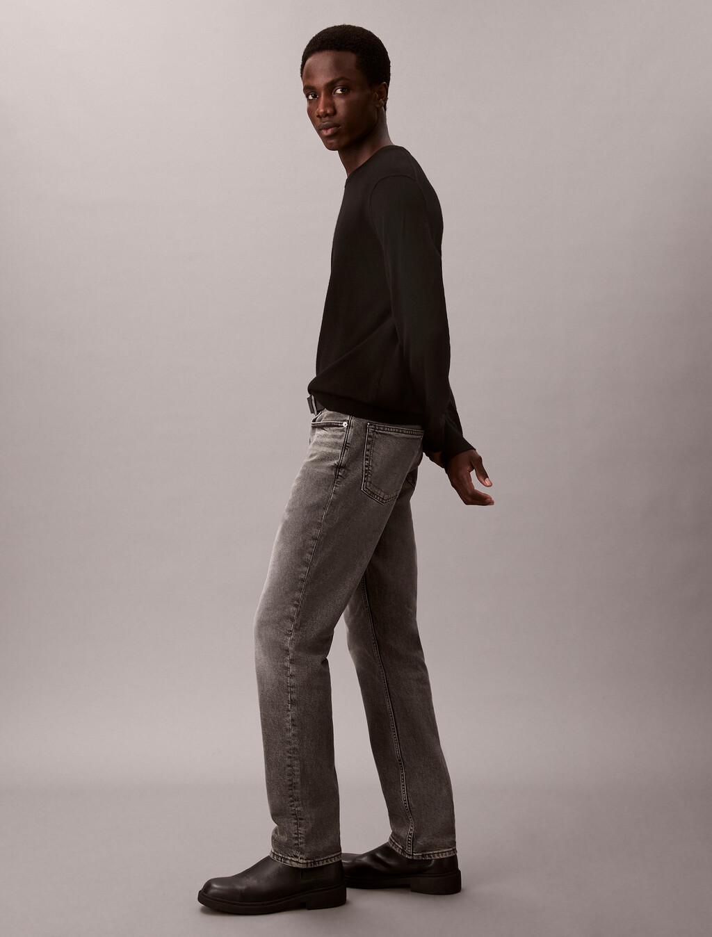 Slim Pewter Rock Jeans