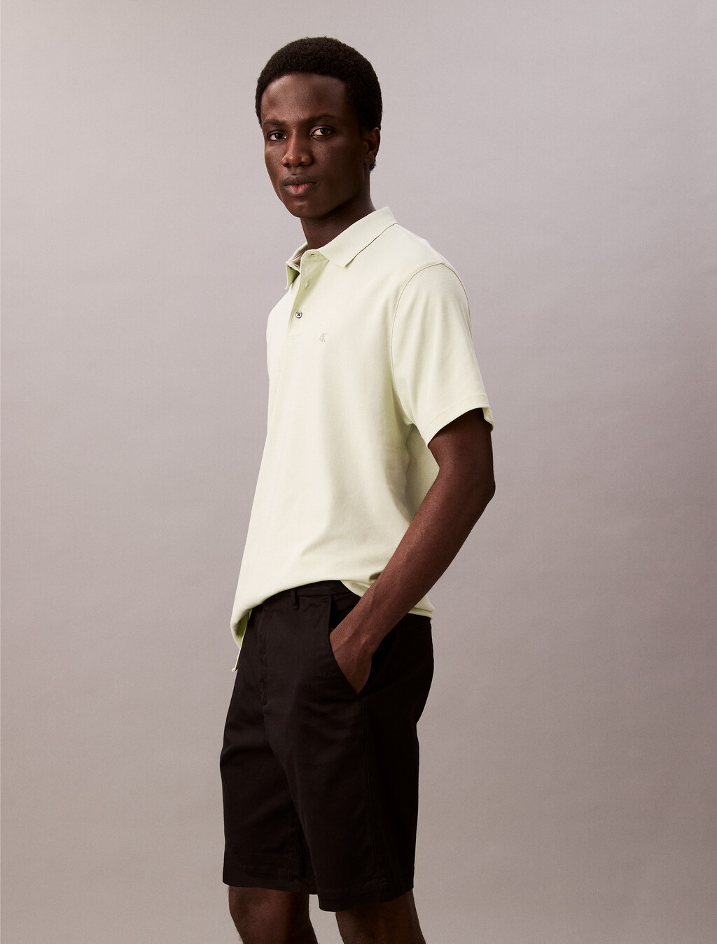 Verfeinerte Baumwoll-Stretch-Shorts