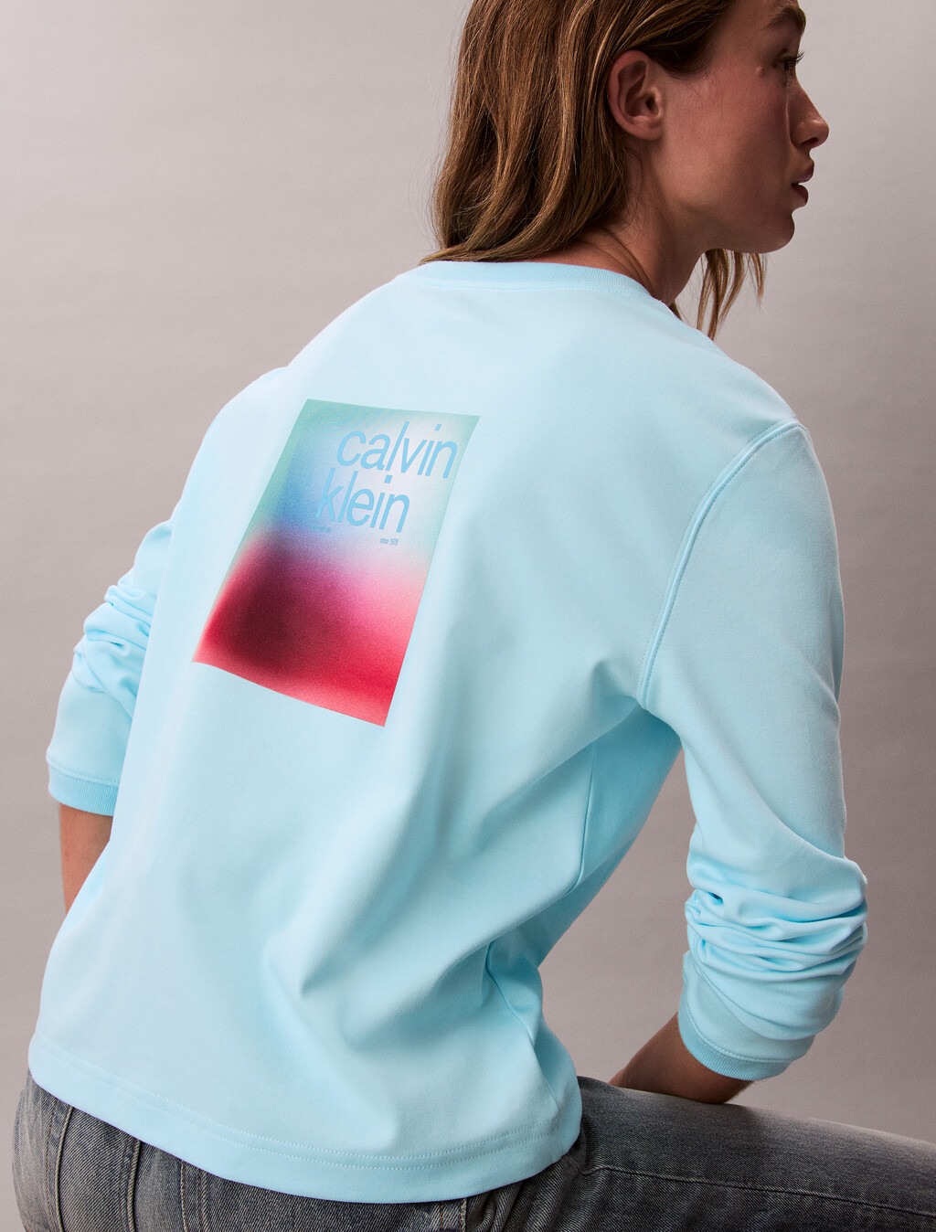 Ombre-Logo-Graphic-Klassisches T-Shirt