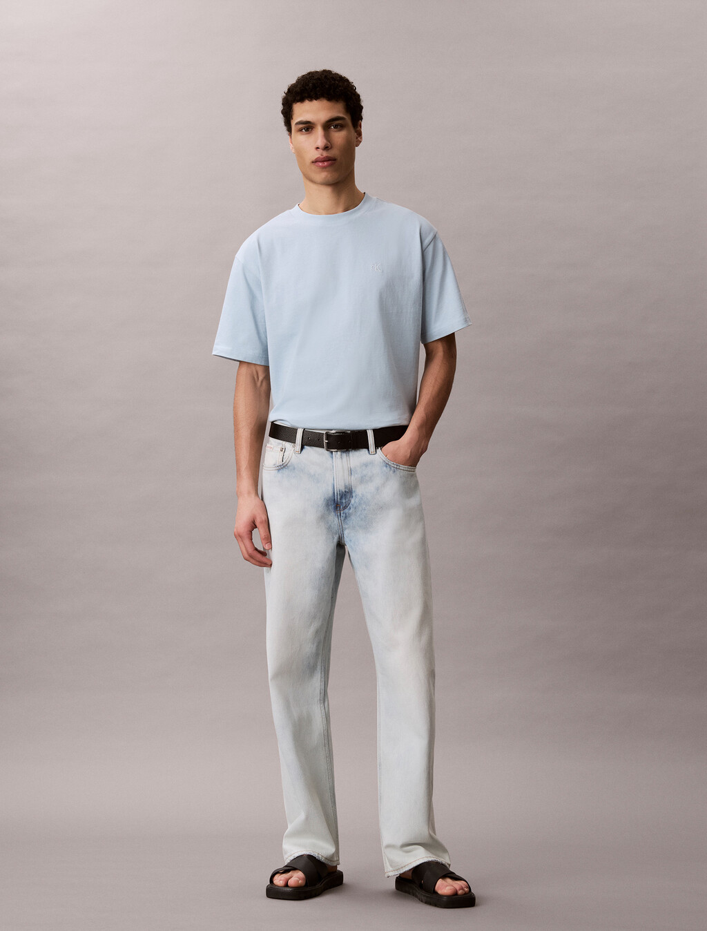 90er-Jeans mit geradem Bein