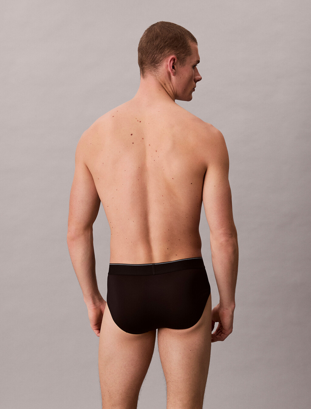 Graphic Monogram Mikrofaser-Stretch-Hip-Brief