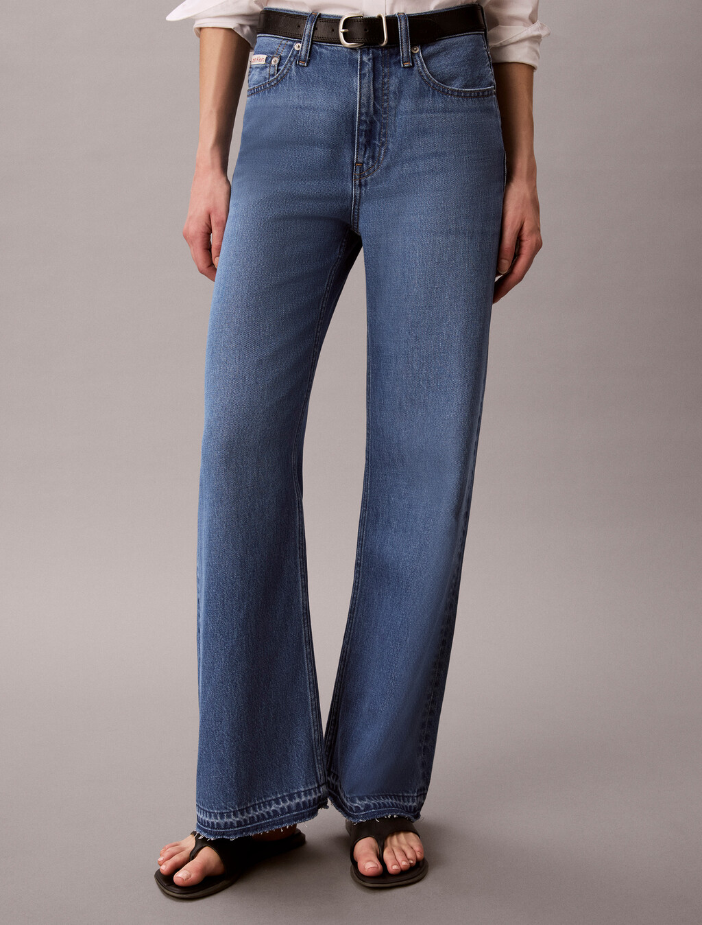 Asian Fit Tencel Weite Bein Jeans