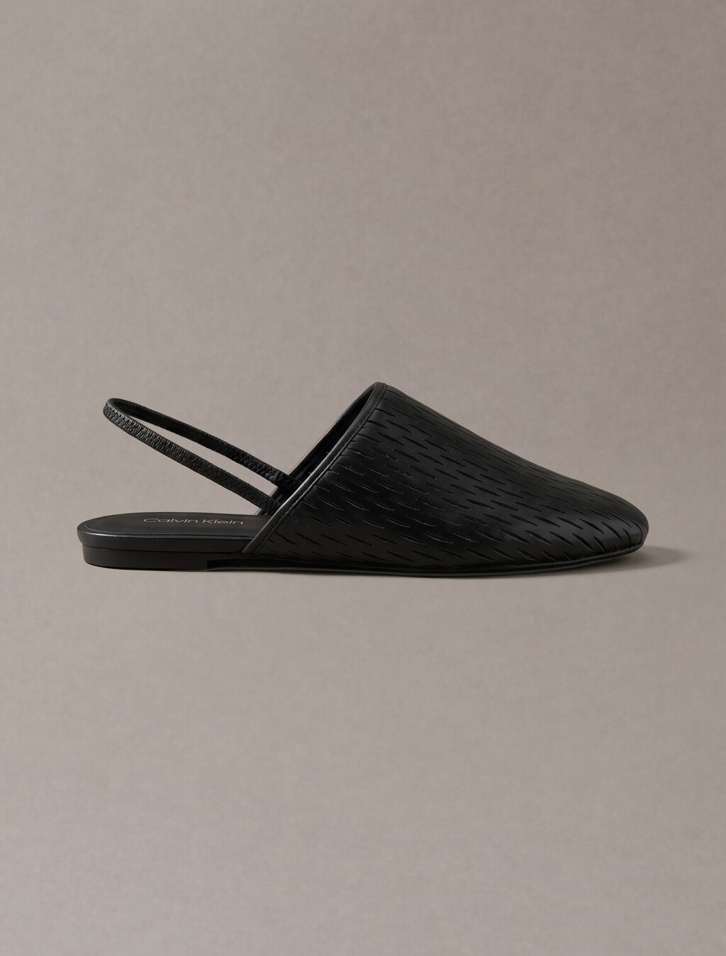 Leder-Slingback-Mules