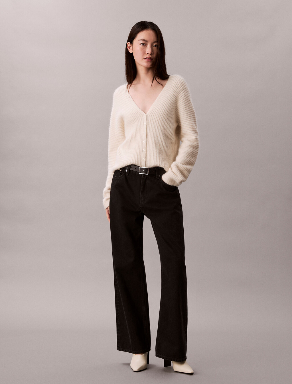 Alpaka-Mix Cardigan-Pullover