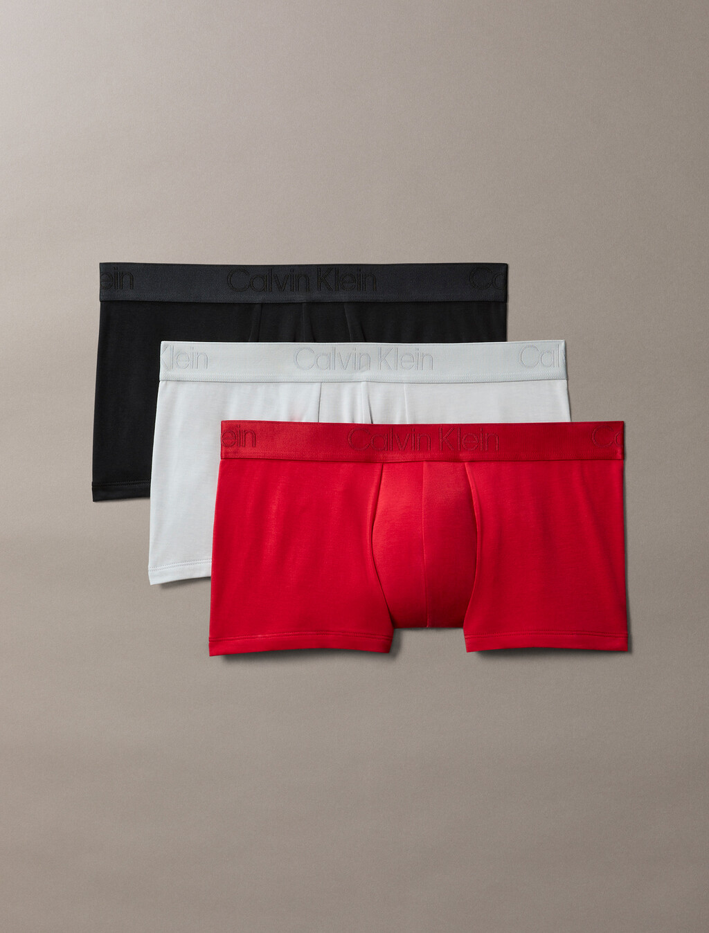 CK Black Low Rise Trunk 3er-Pack