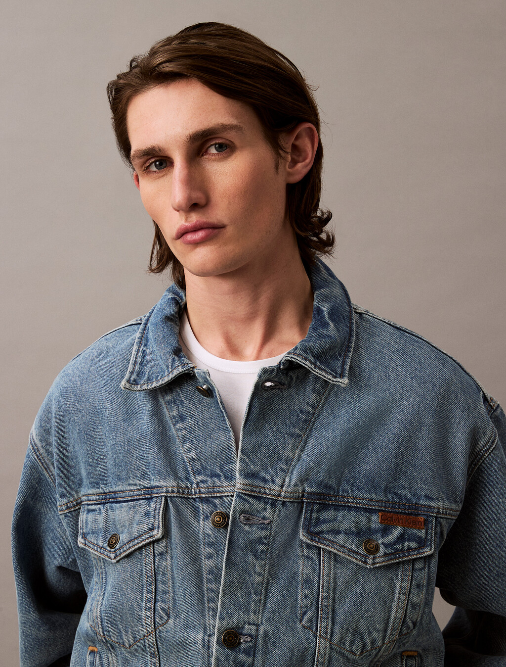 90er Jahre Trucker-Jacke