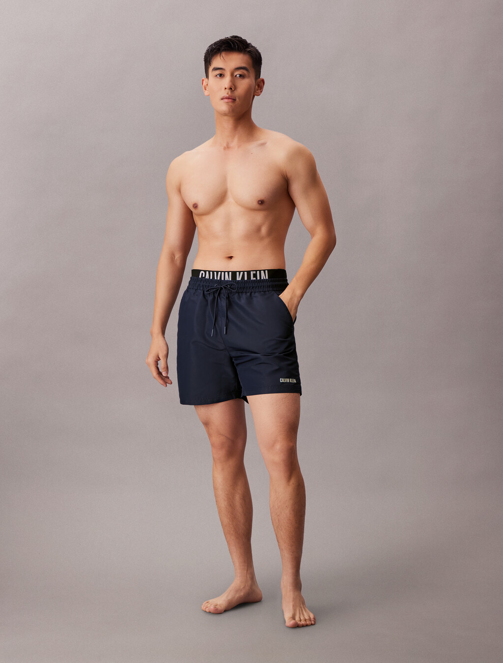 Schwimmshorts mit doppelter Taille - Intense Power