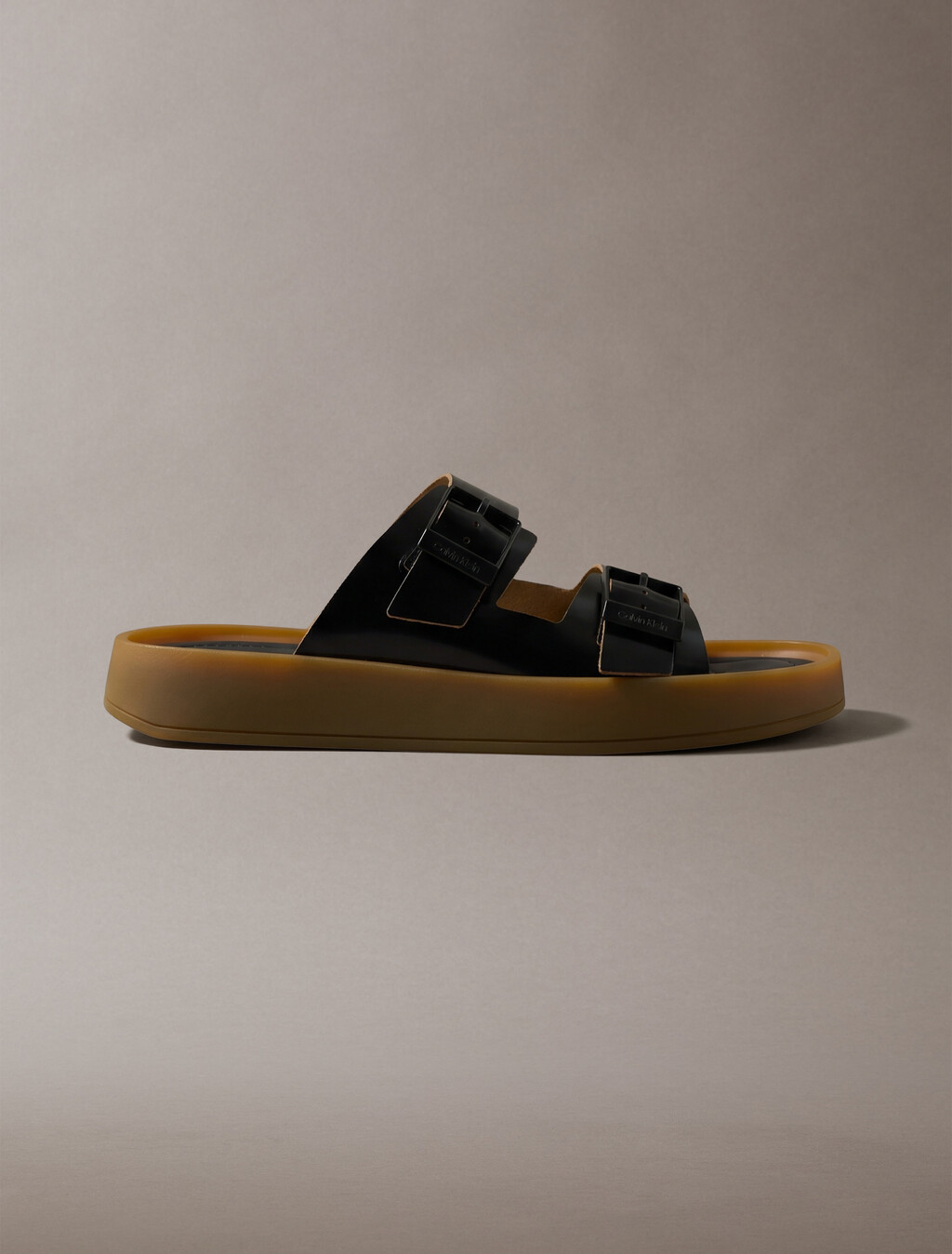 CK Milo - Leder-Schnallen-Sandalen