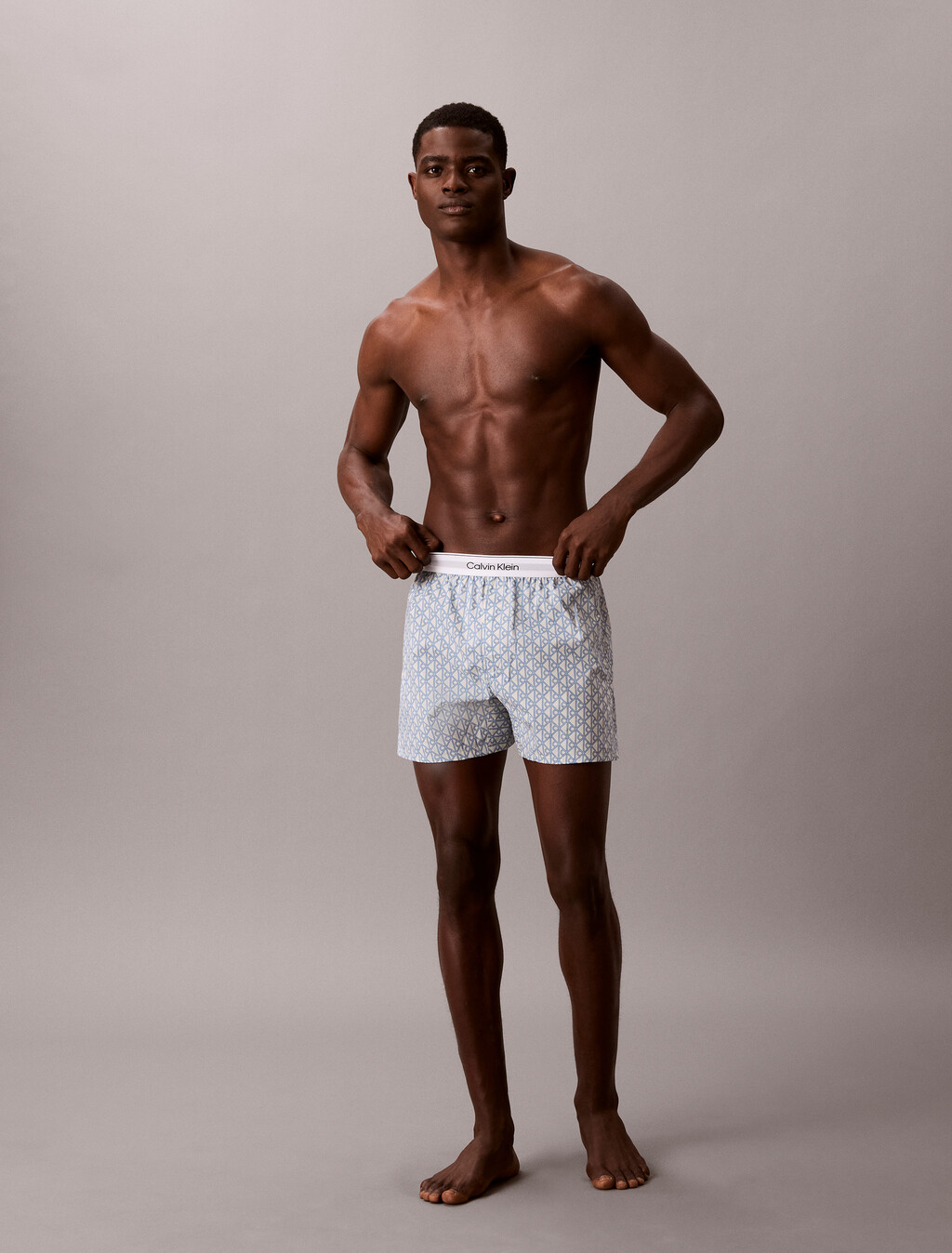 Baumwoll-Popeline traditionelle Boxershorts