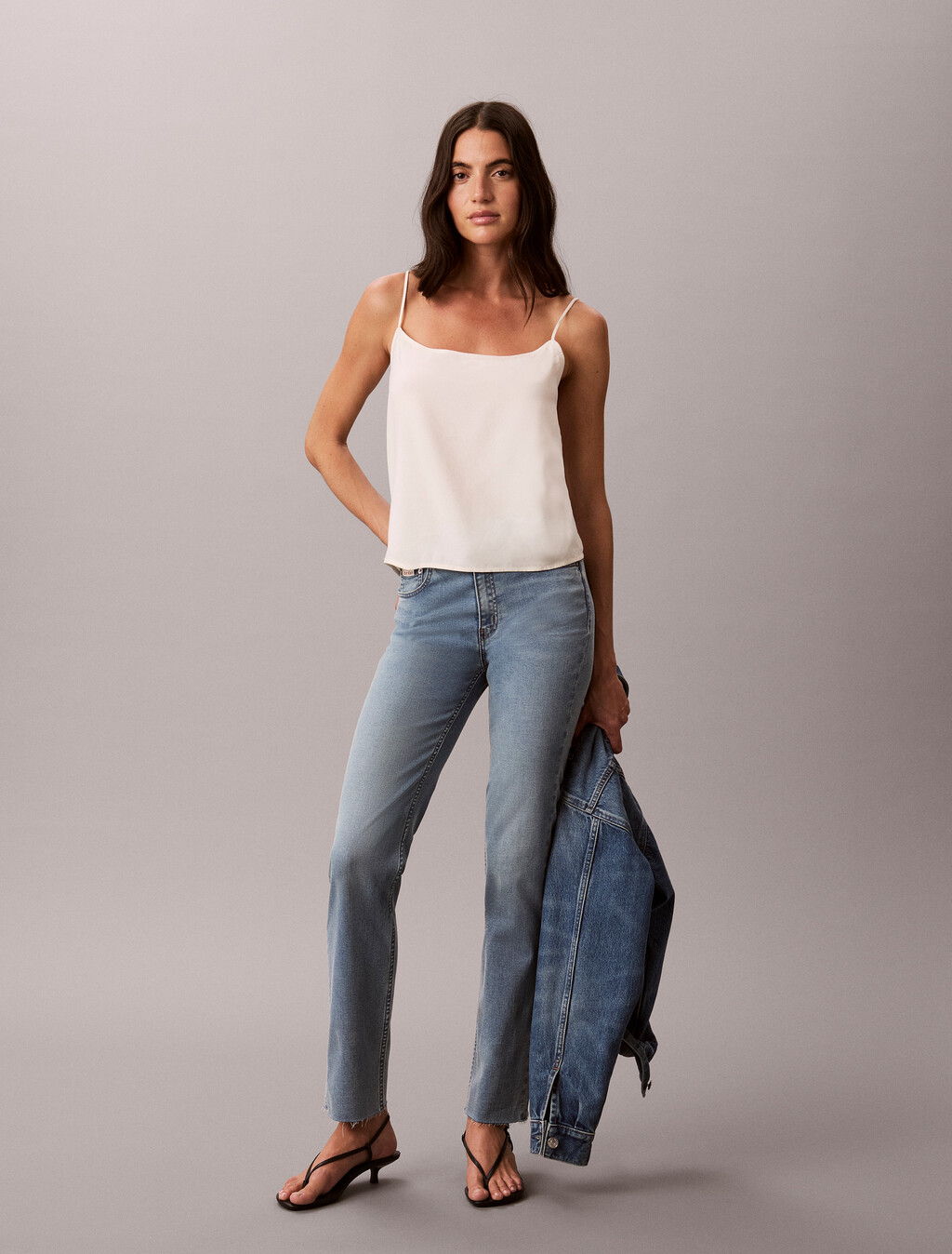 37.5 Low-Rise-Slimgerade-Jeans