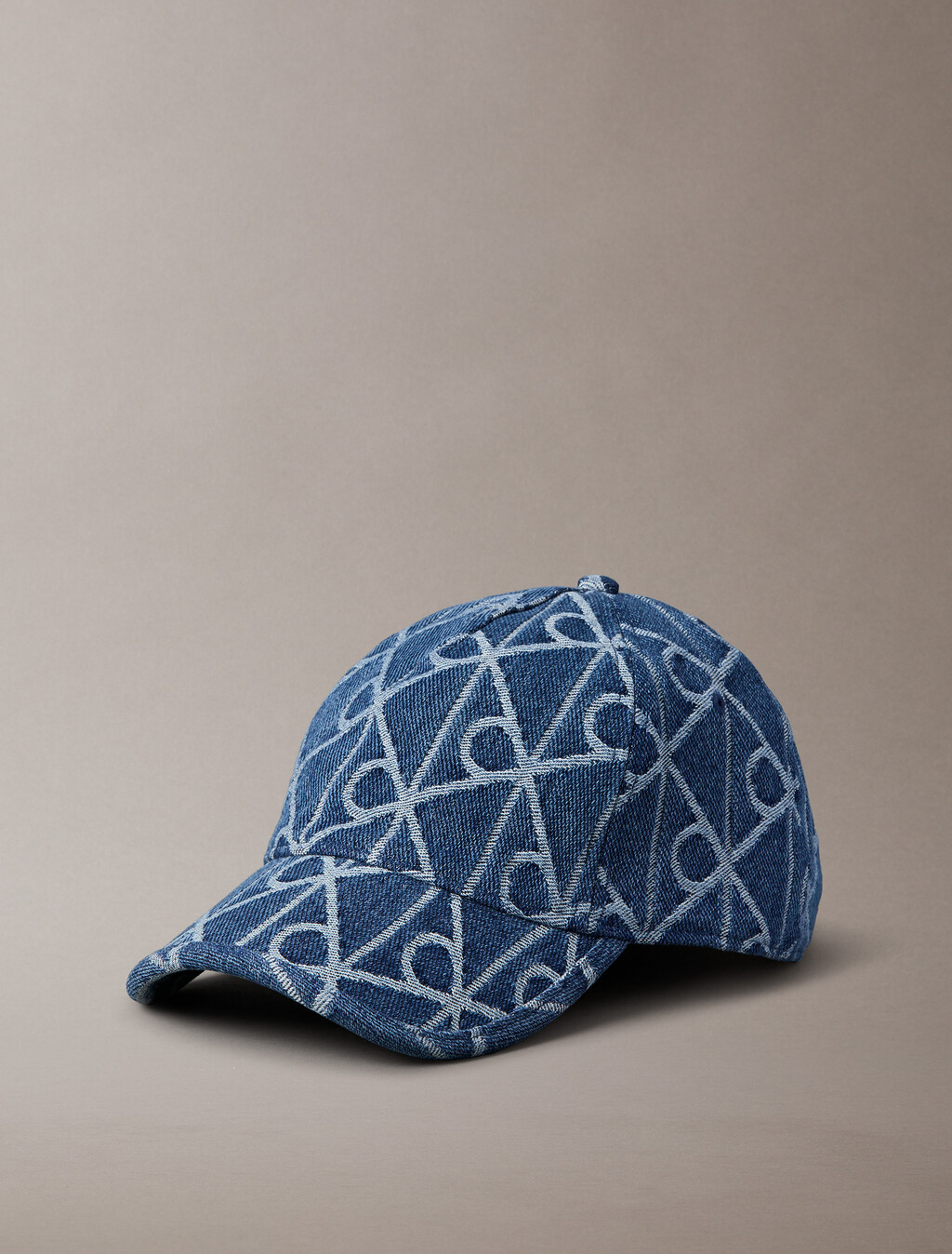 Denim-Logo-Jacquard-Mütze
