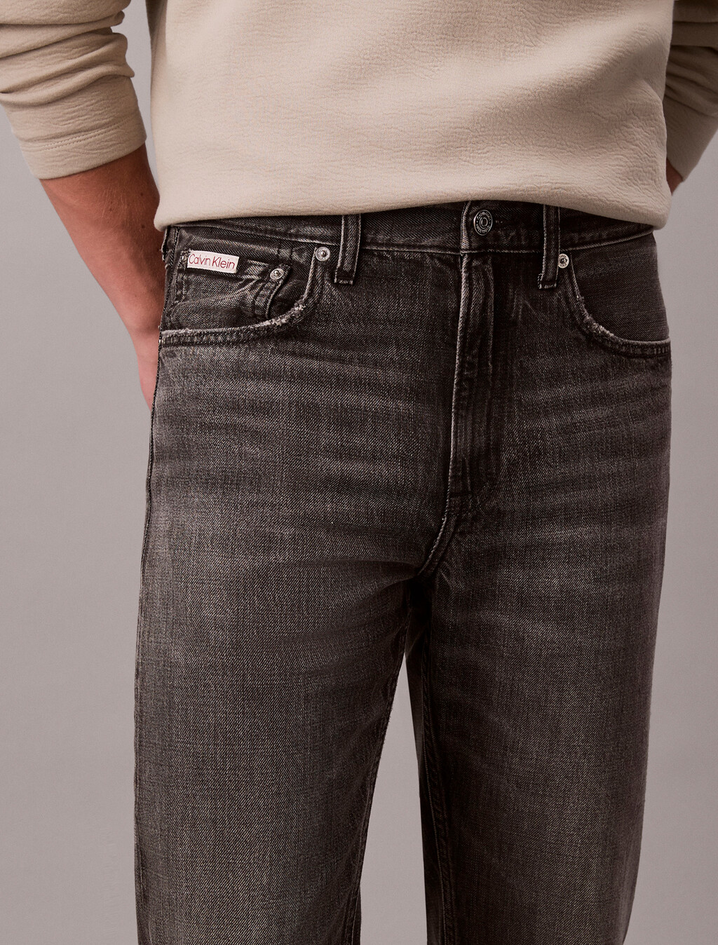 Tencel-Mix 90er-Jeans mit geradem Schnitt