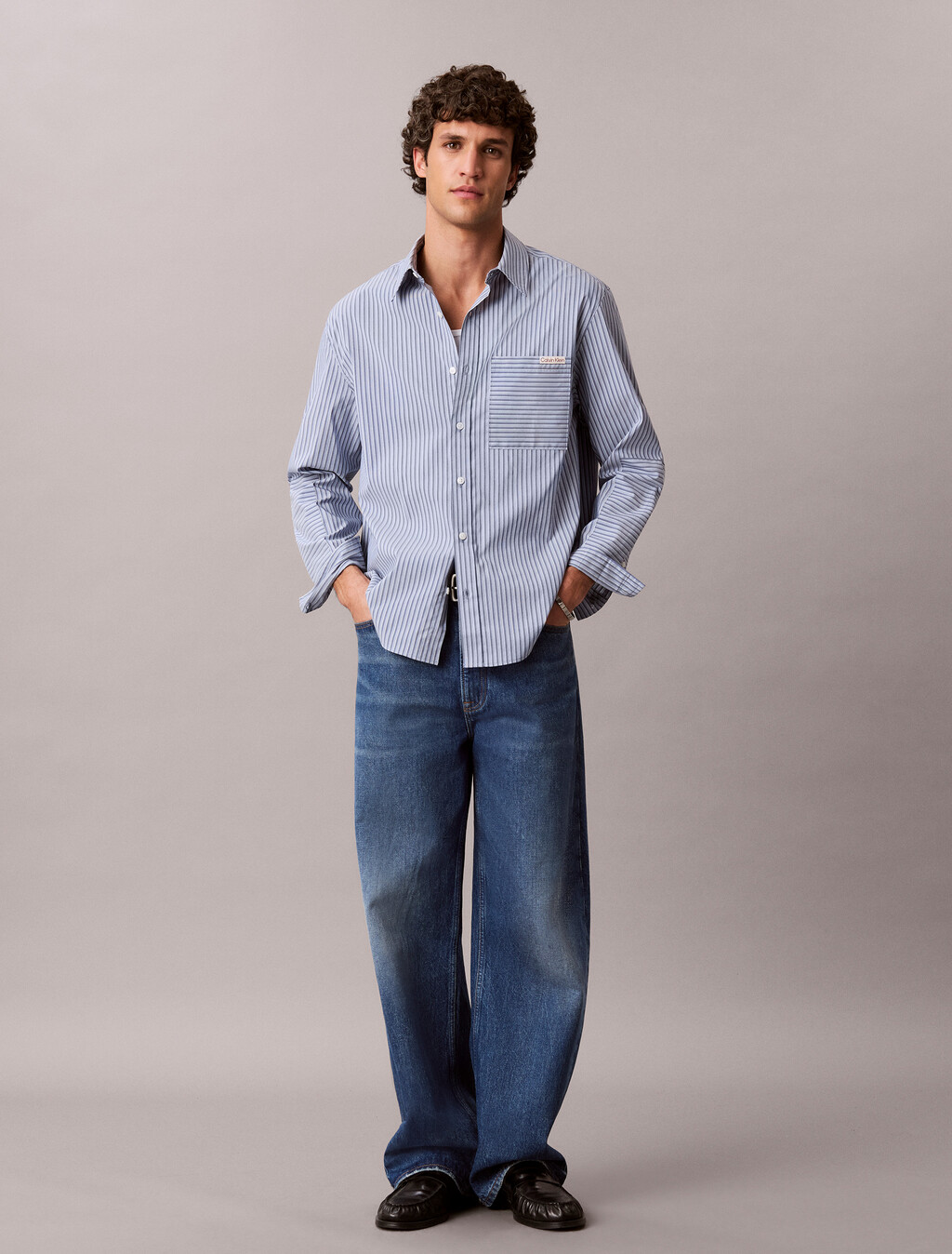 Coolmax Stripe Relaxed Shirt