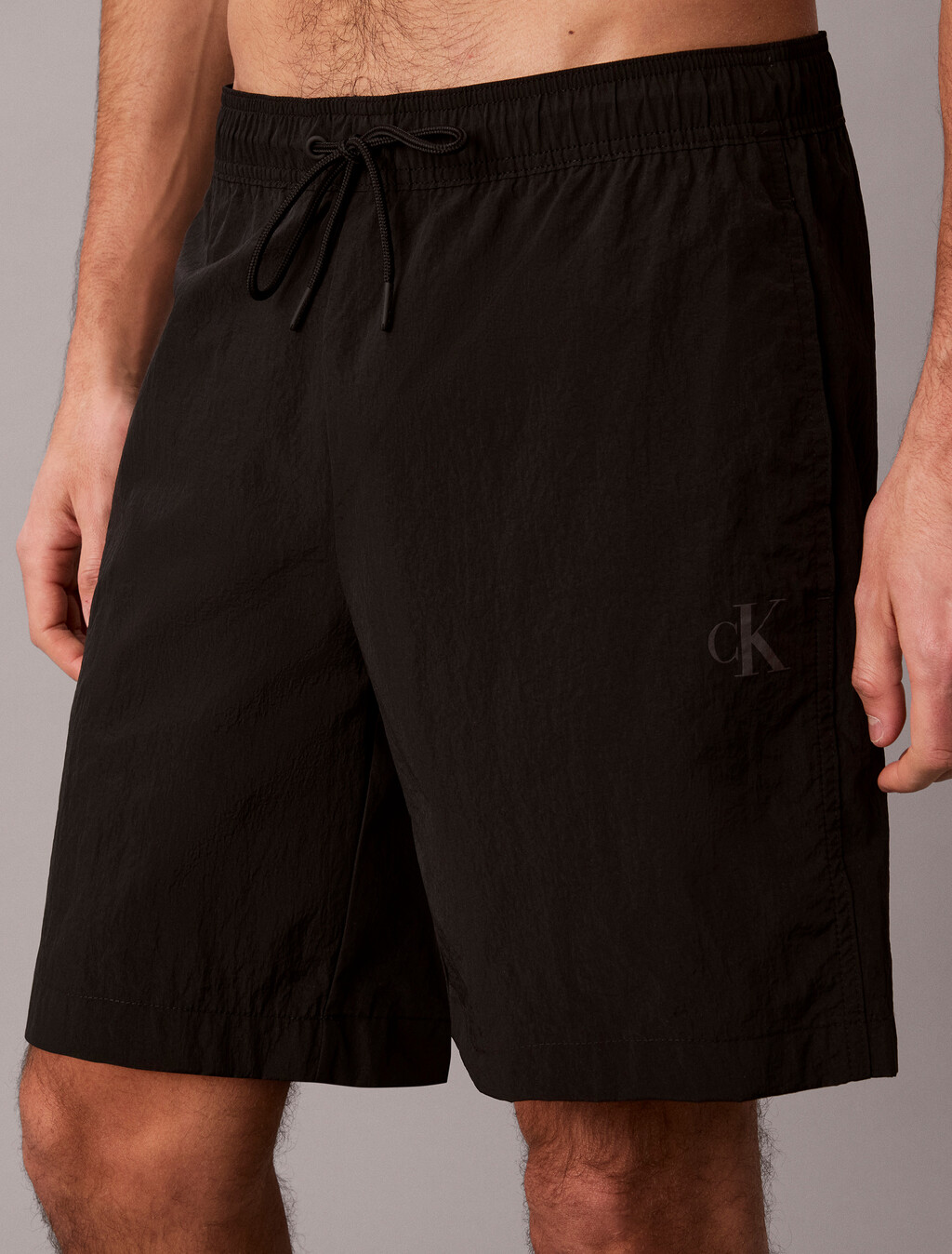 Graphic-Pull-On-Nylon-Shorts