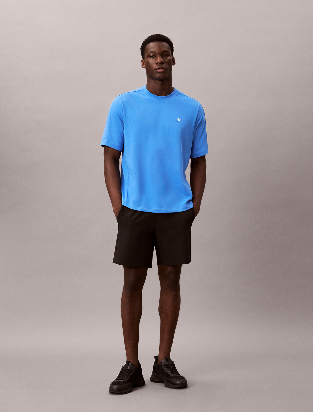 Leistungsstarkes Baumwollmischgewebe Gym-T-Shirt