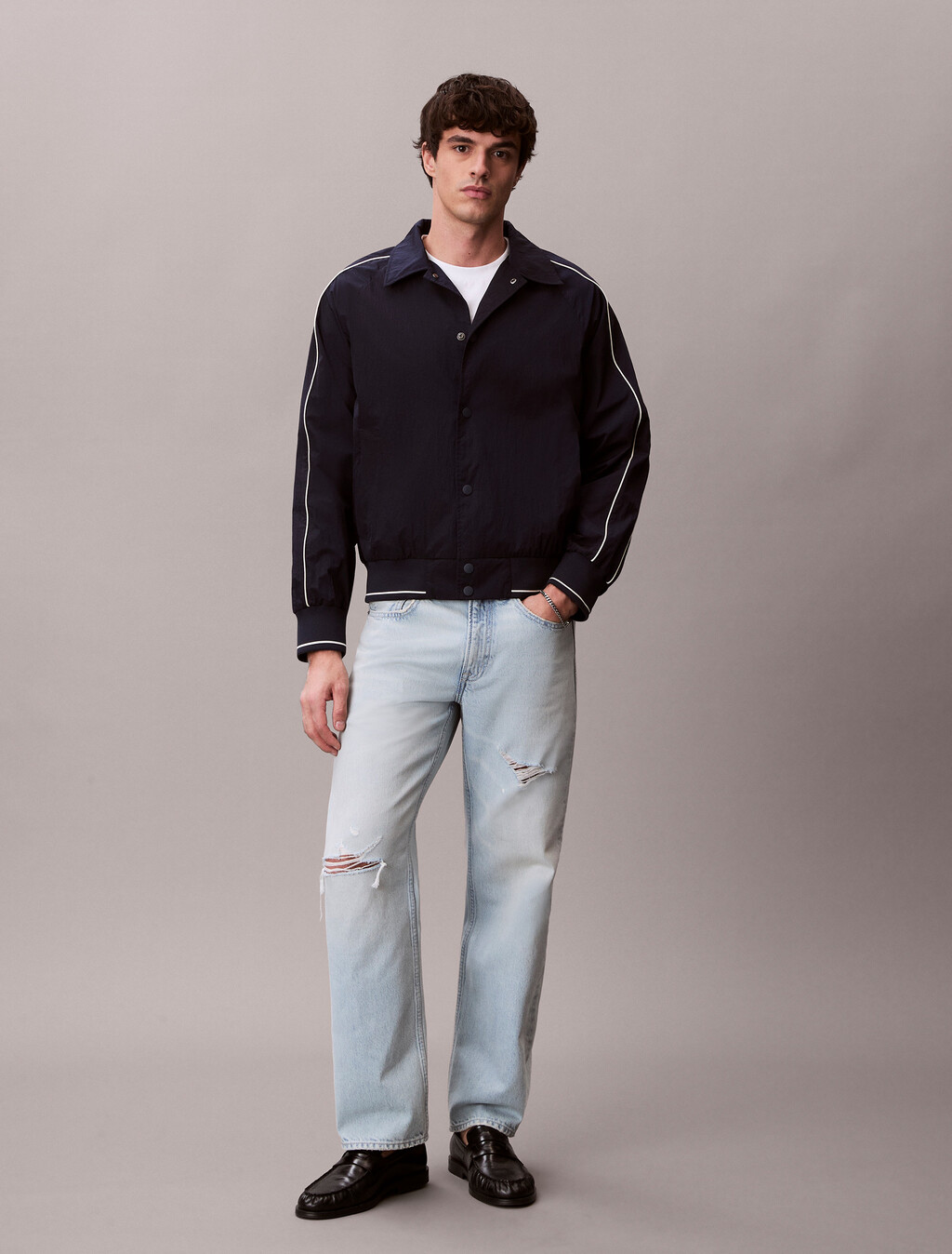 90er-Jeans mit geradem Bein