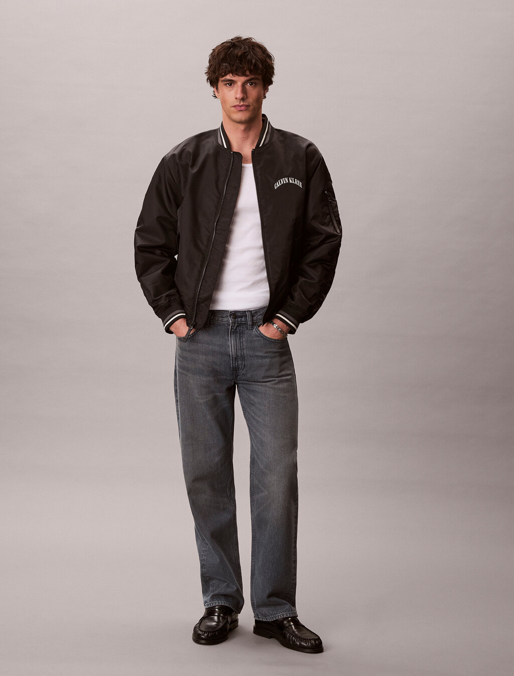 90er-Jeans mit geradem Bein