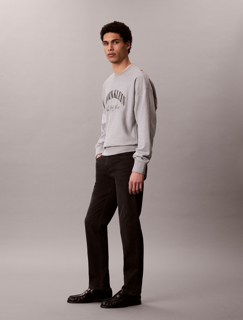 Schwarze Denim-Körperjeans