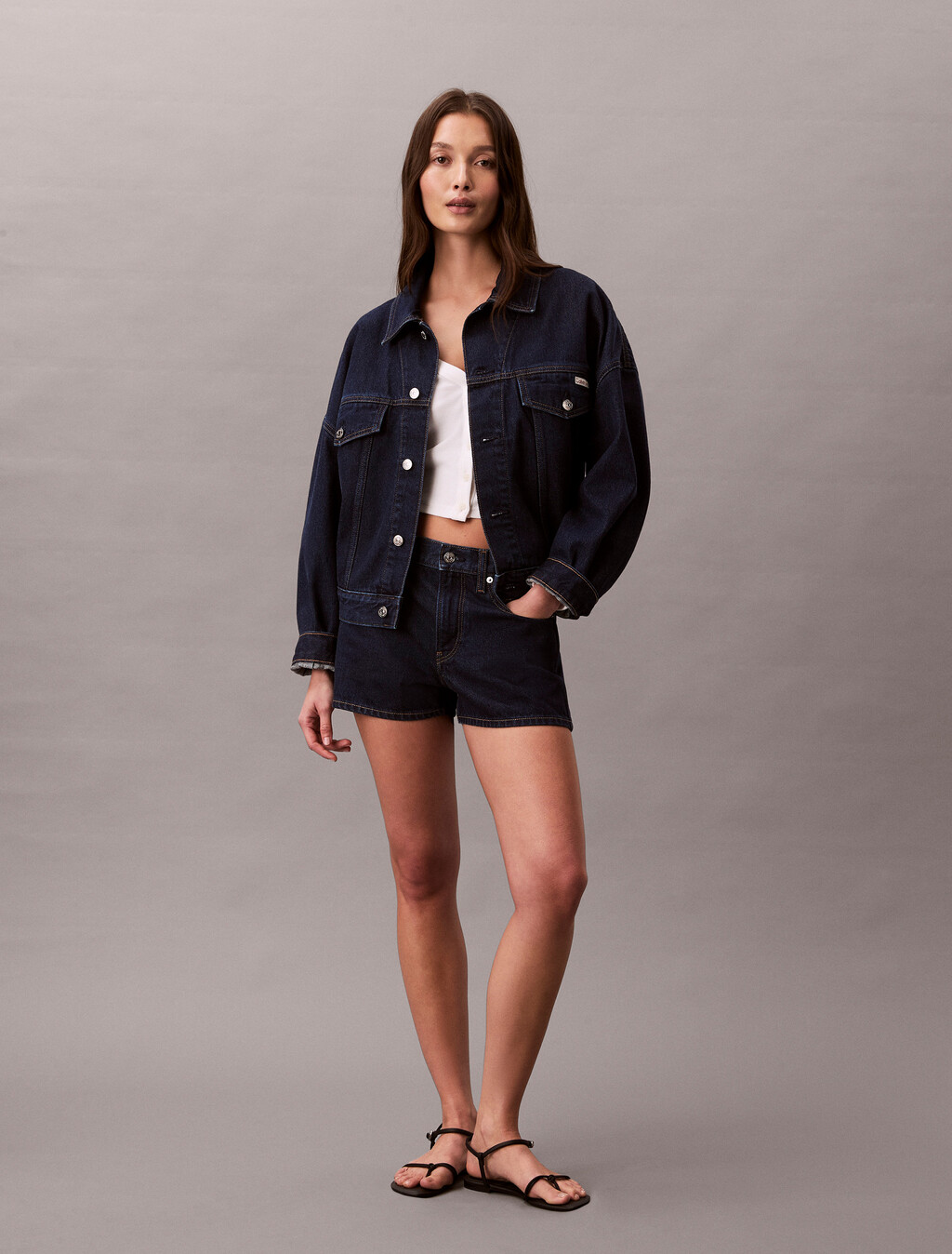 Lässige Denim-Jacke