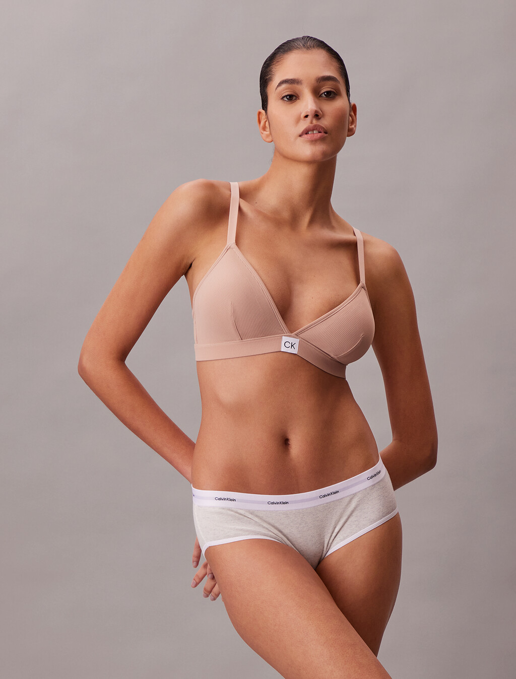 Baumwoll-Stretch-Ripp-String