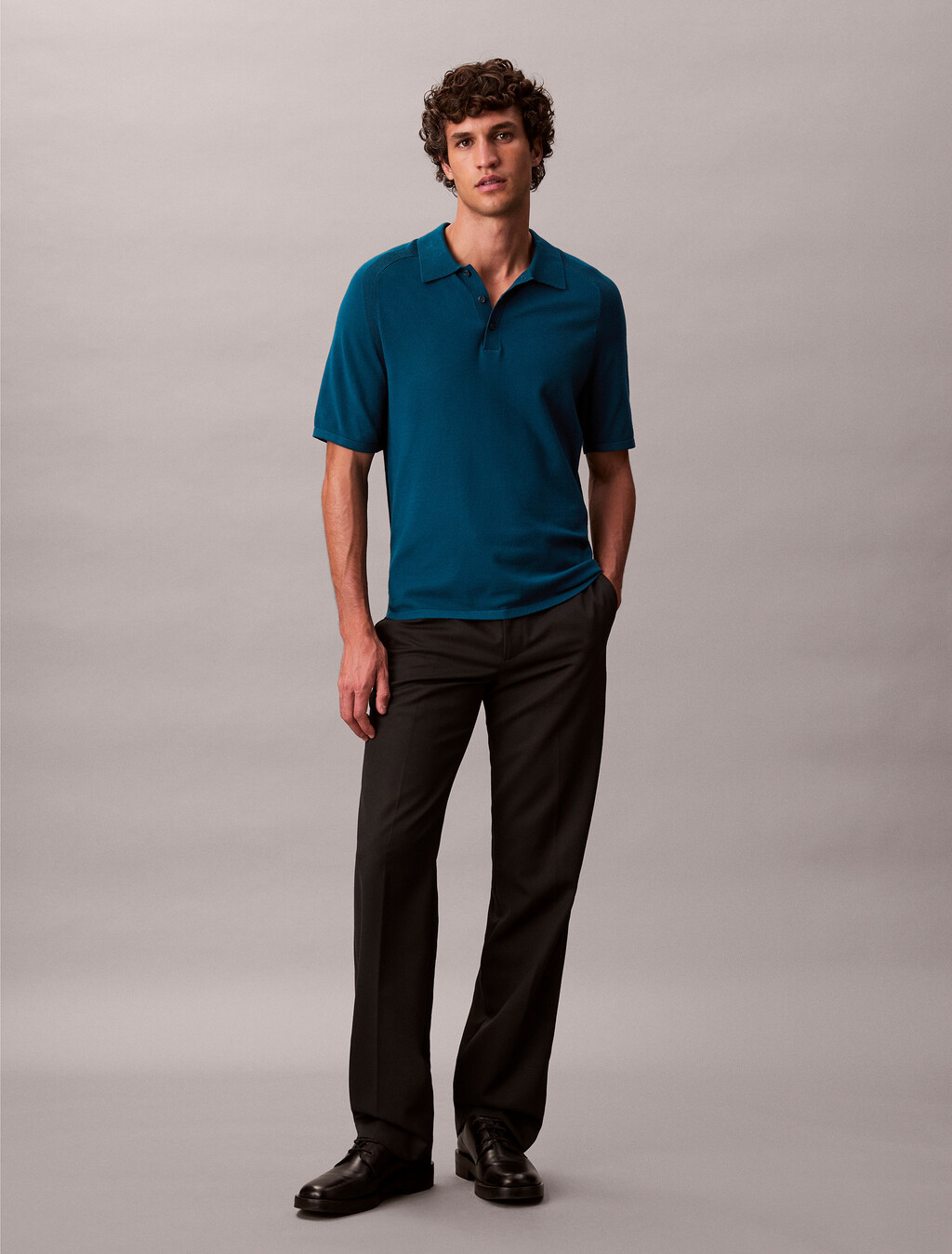 Tech Knit Viscose Polo