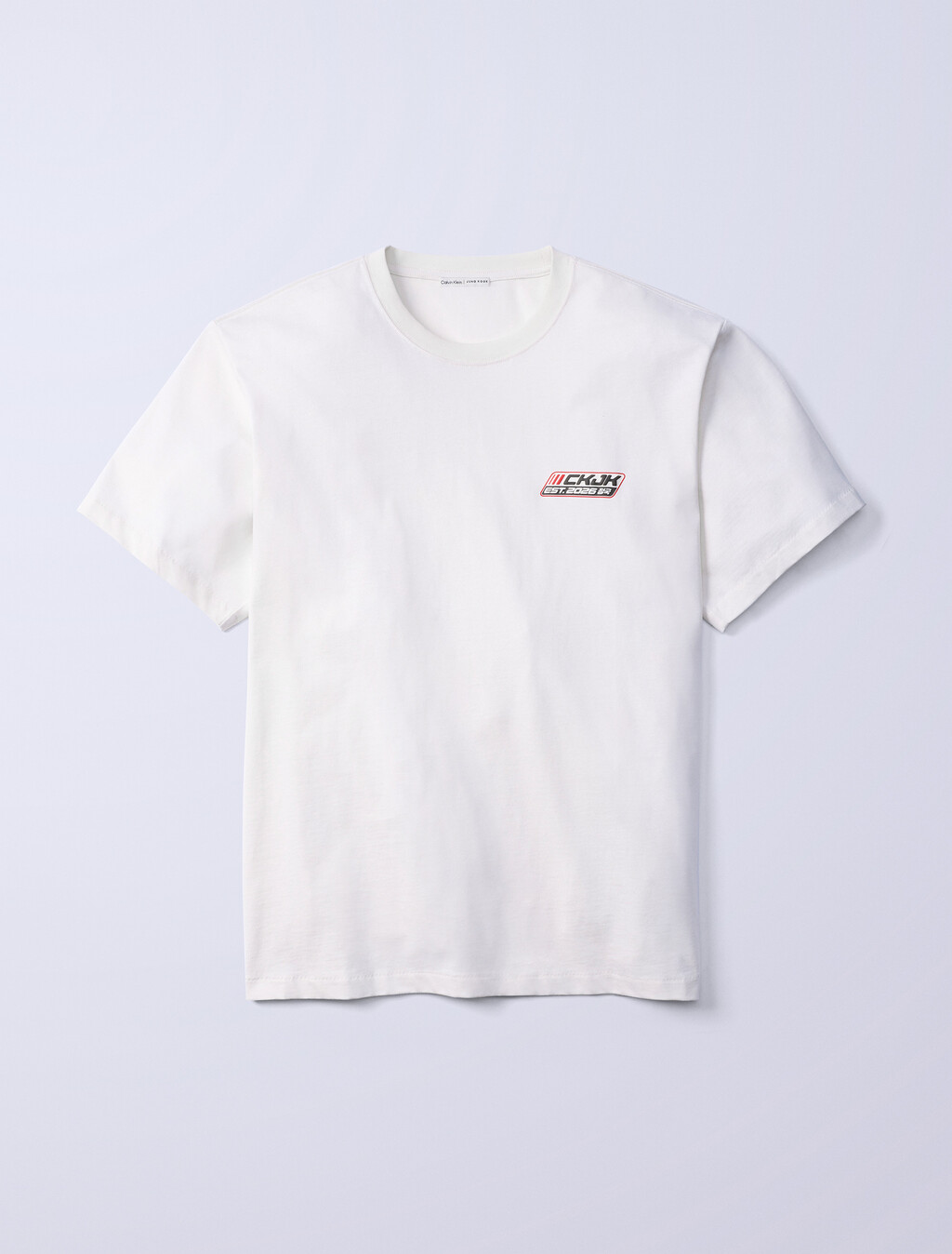 Jung Kook für Calvin Klein Logo Badge Loose T-Shirt