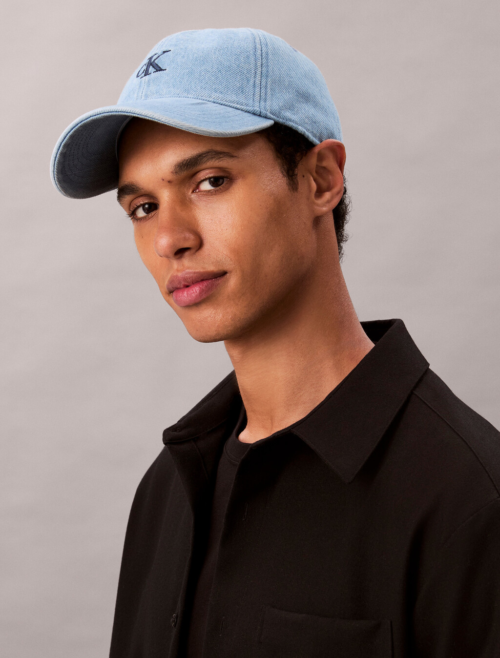 Kleiner Monogram-Denim-Baseball-Cap