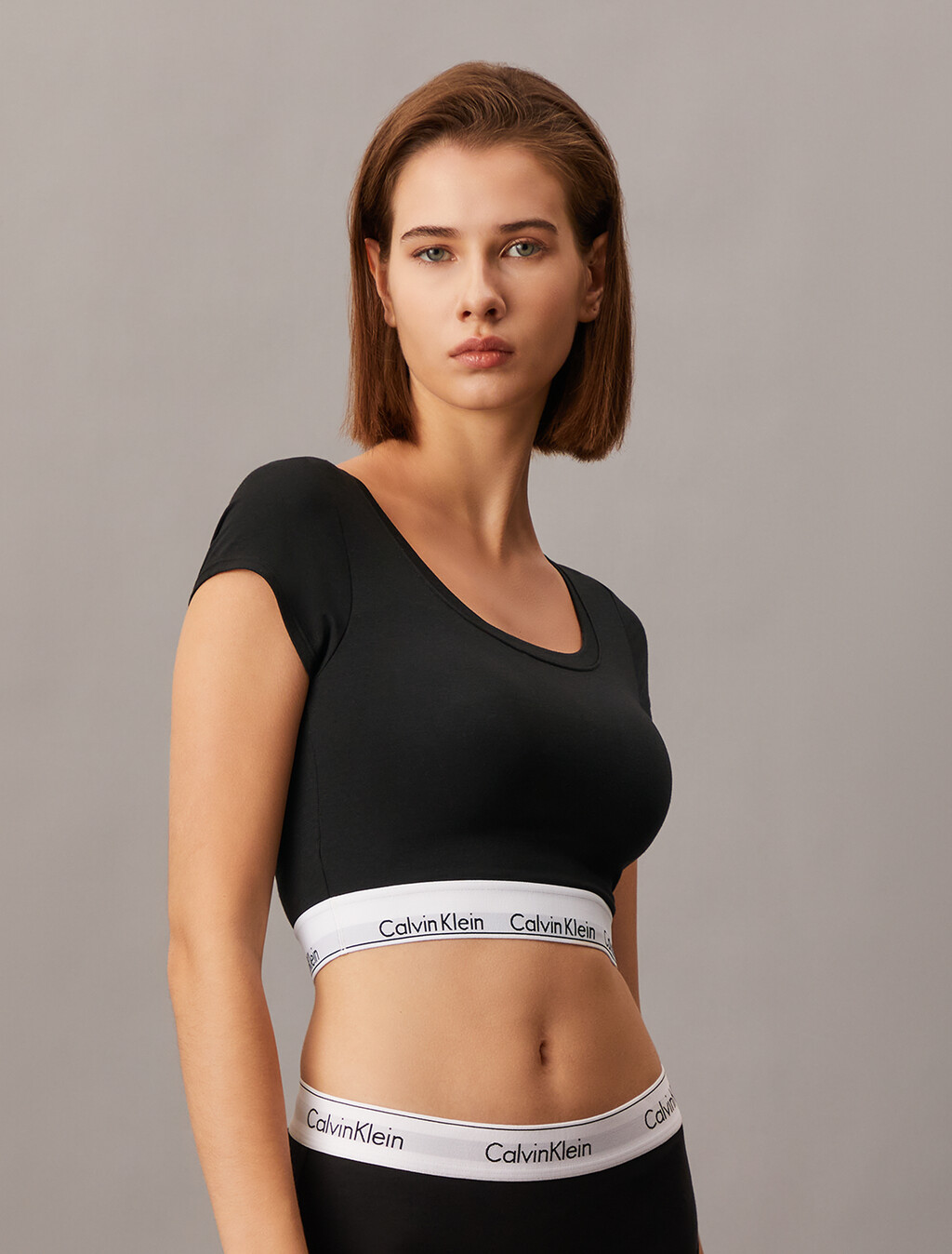 Icon Cotton T-Shirt-Bralette