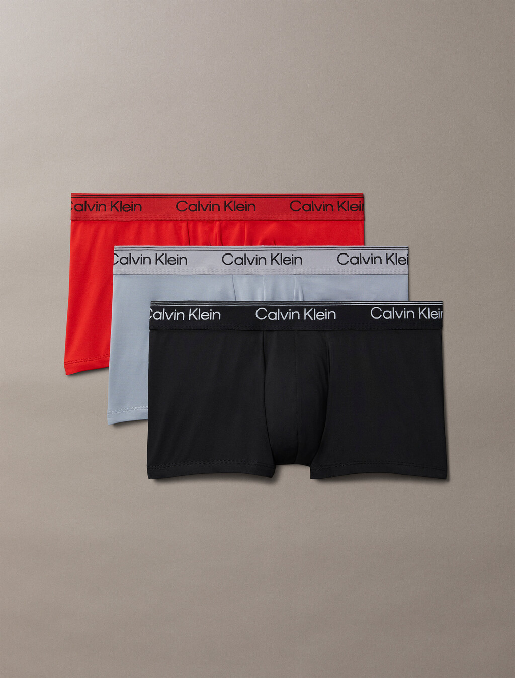 3er-Pack Low-Rise-Boxershorts - Mikrofaser-Stretch