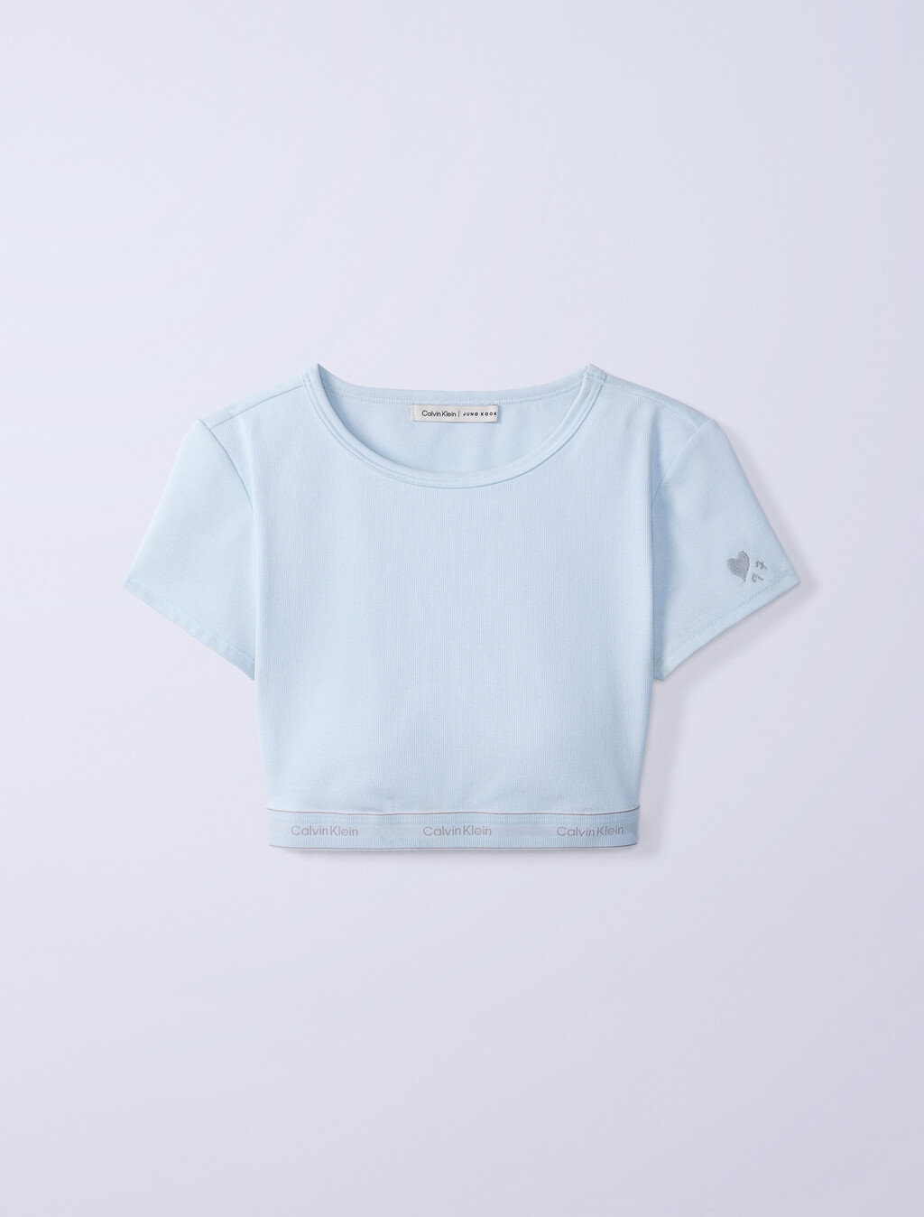 Jung Kook für Calvin Klein Heritage Baumwoll-T-Shirt-Bralette mit leichter Fütterung
