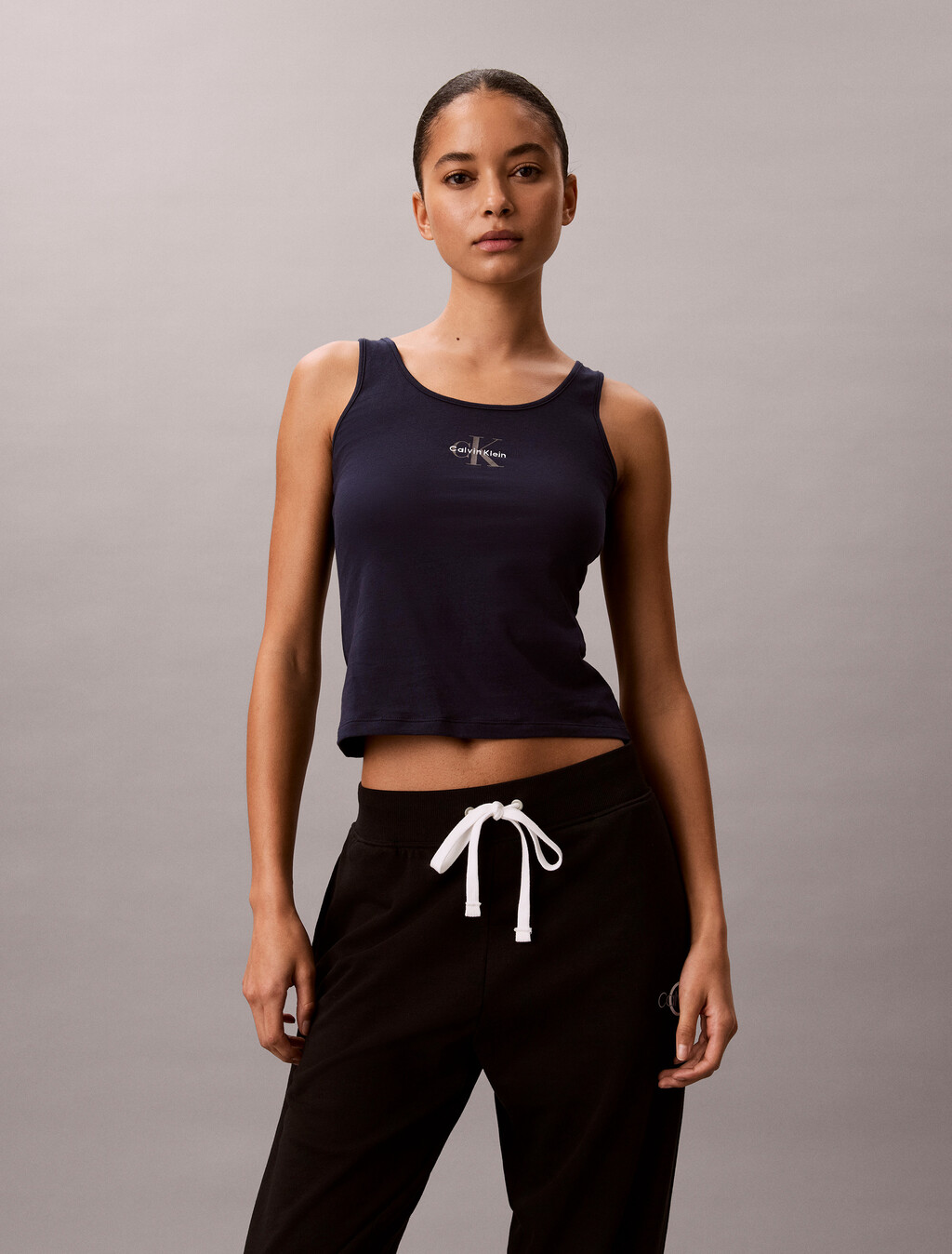 Tanktop - Baumwoll-Stretch-Lounge