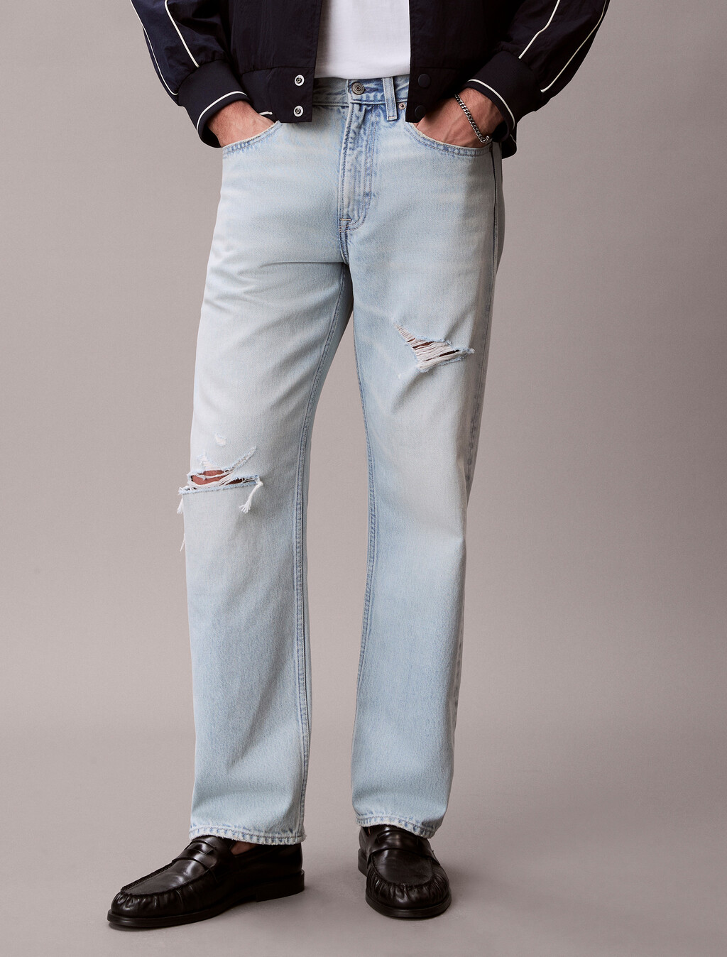 90er-Jeans mit geradem Bein