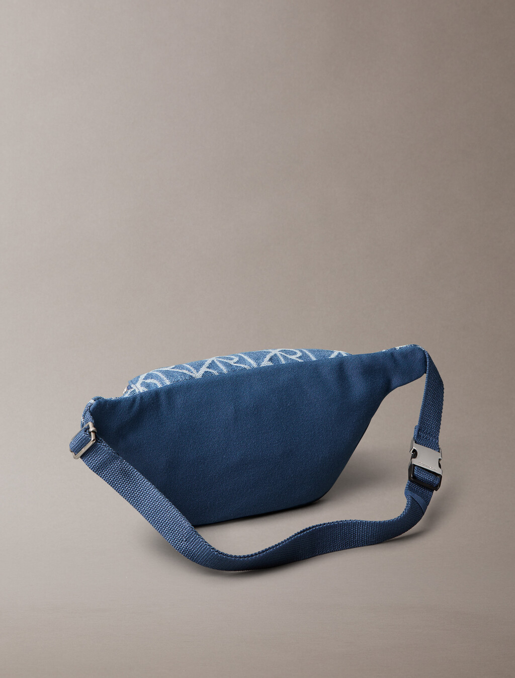 Bum Bag aus Denim mit Logo-Jacquard