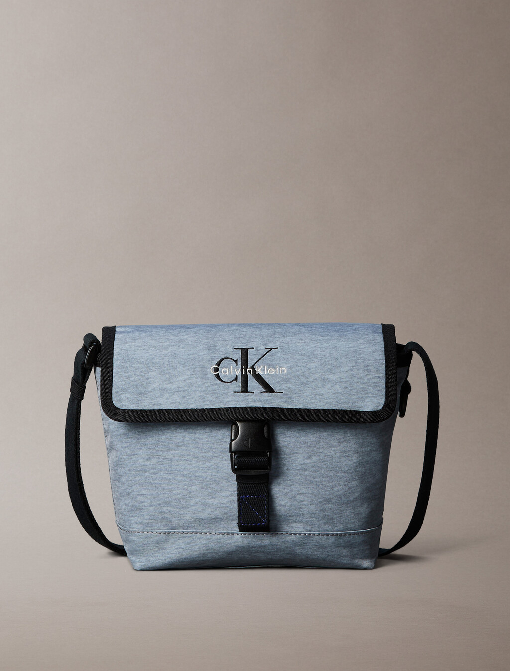Kühner Logo-Nylon-Messenger mit kleiner Klappe
