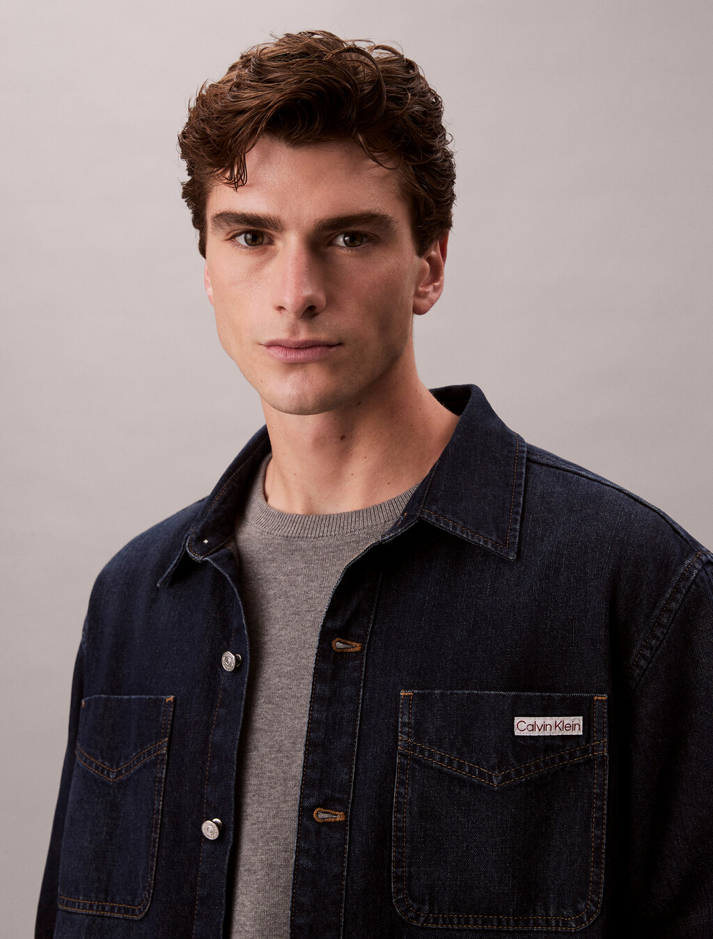 90er-Jahre-Denim-Shirtjacke