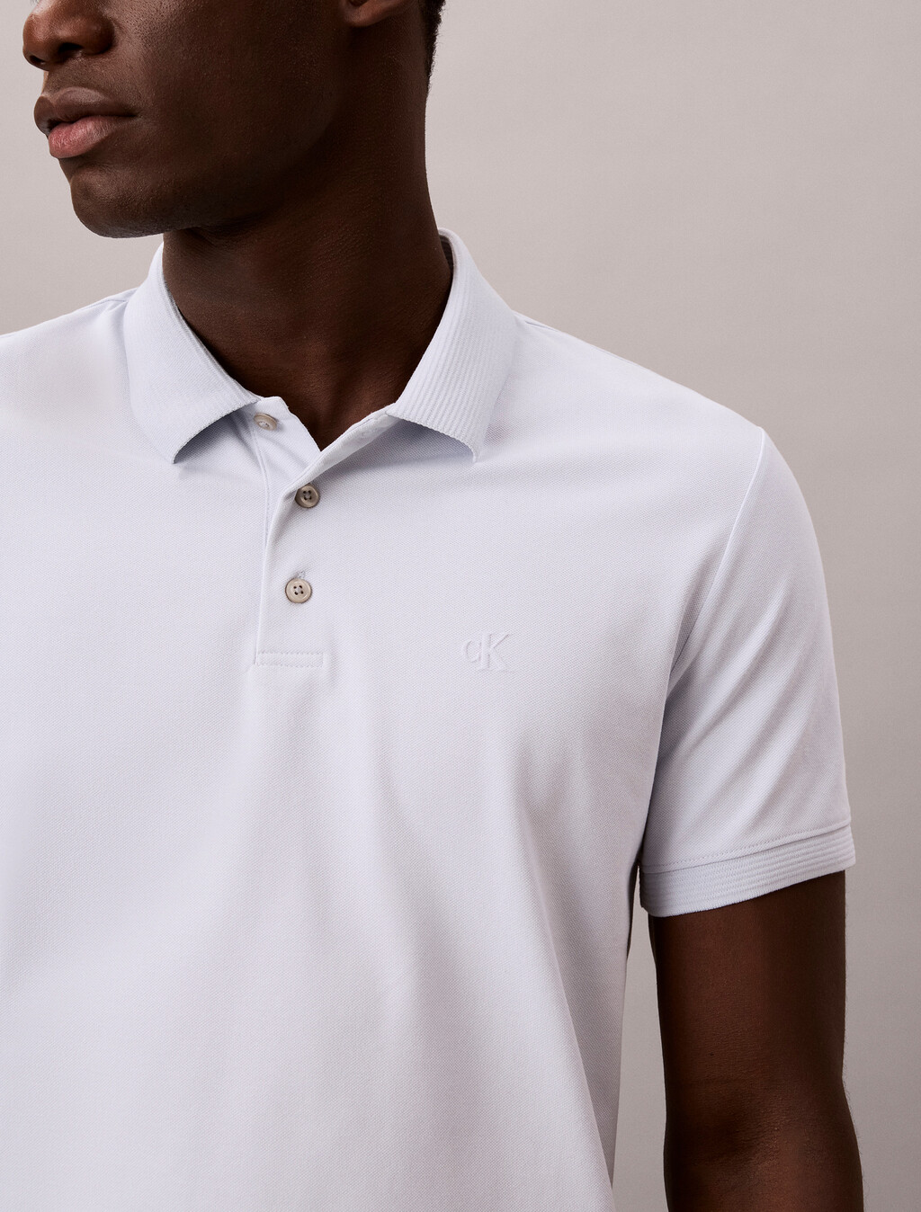 Kühles Piqué-Ottoman-Kragen-Polo